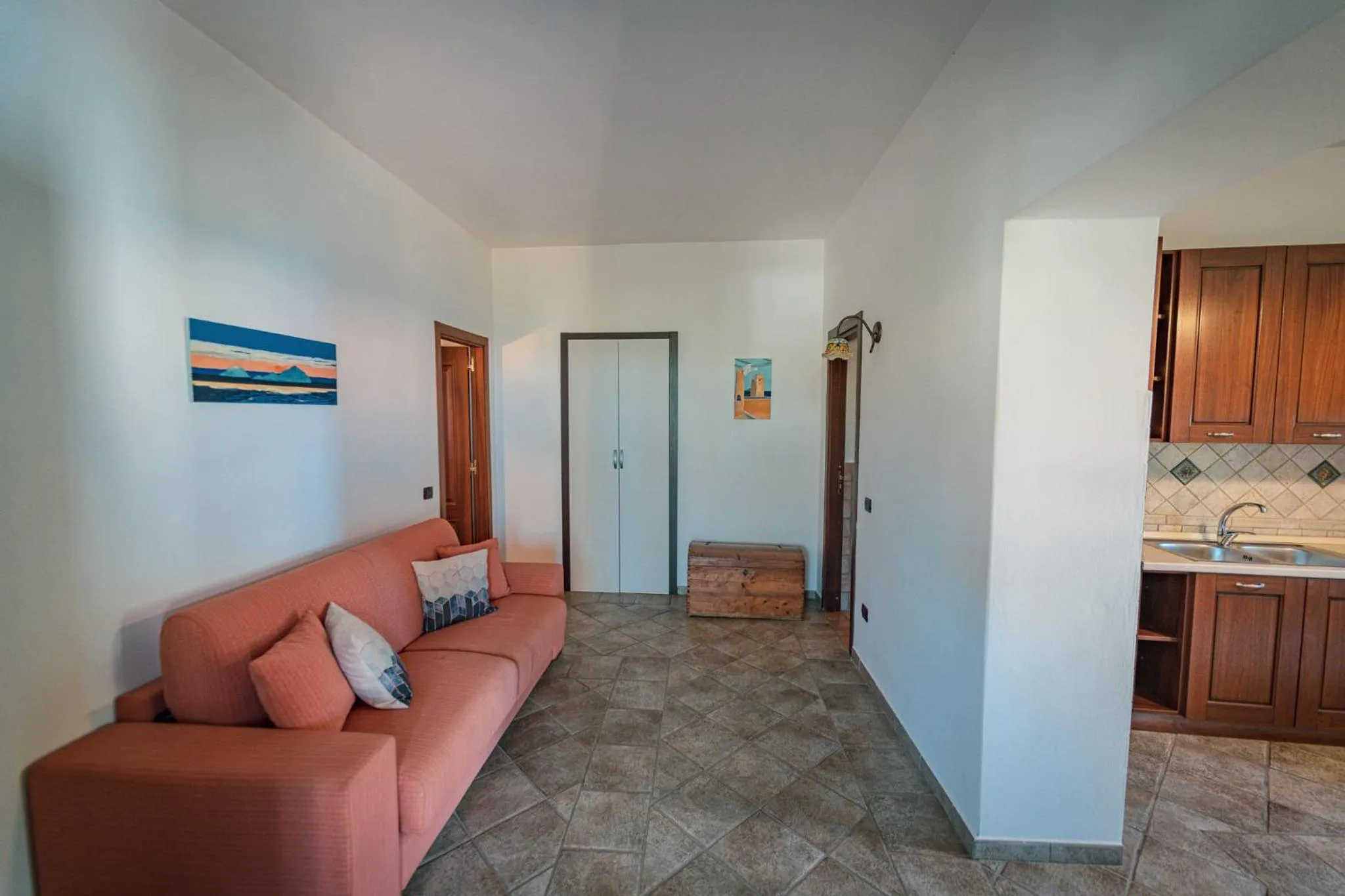 Living room in Resort Al Belvedere Salina