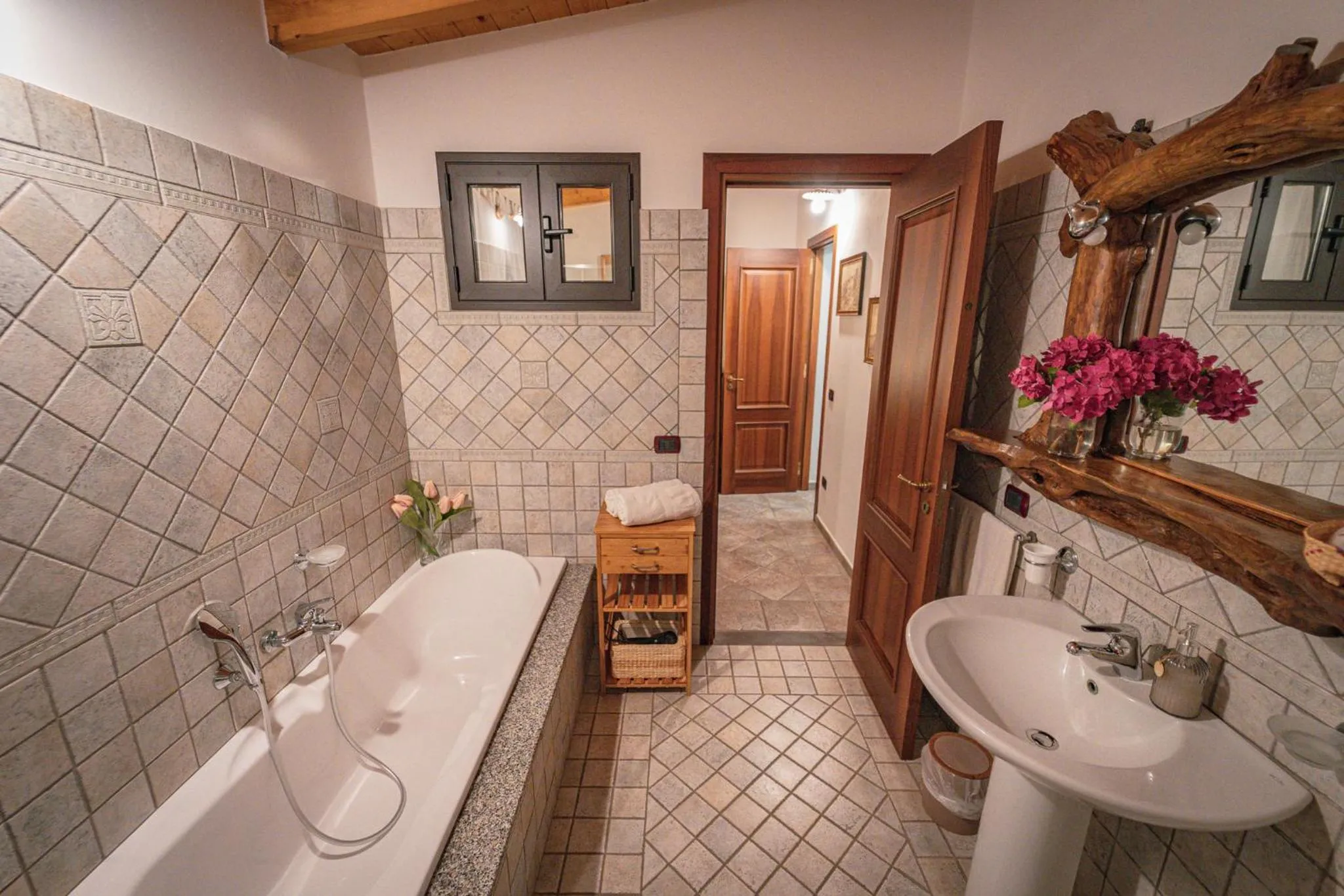 Bathroom in Resort Al Belvedere Salina