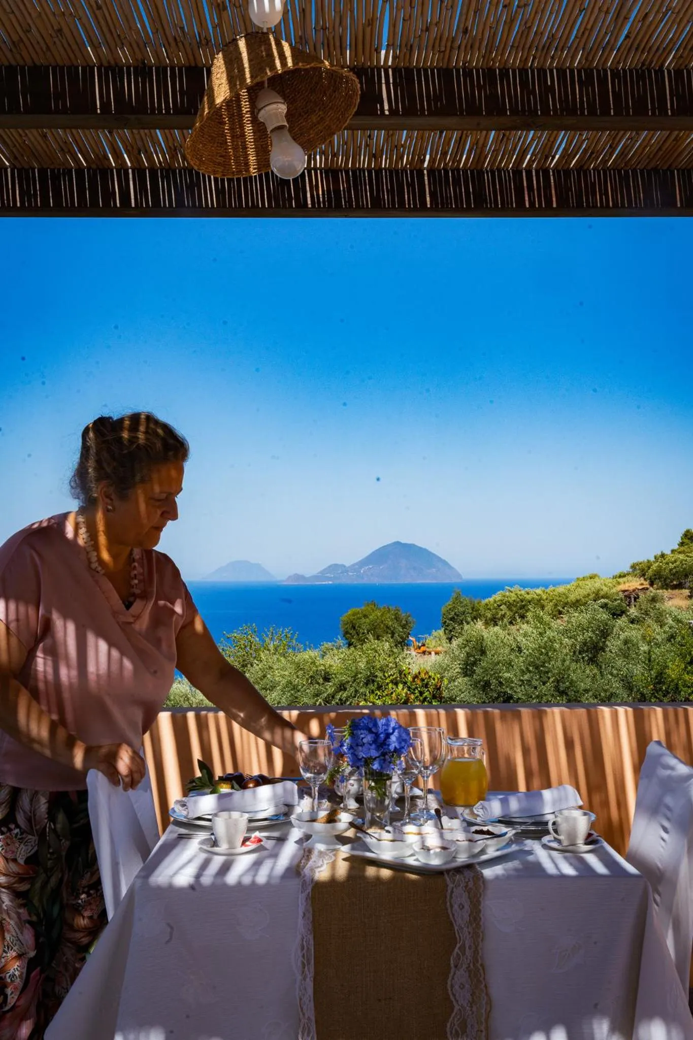 Breakfast in Resort Al Belvedere Salina