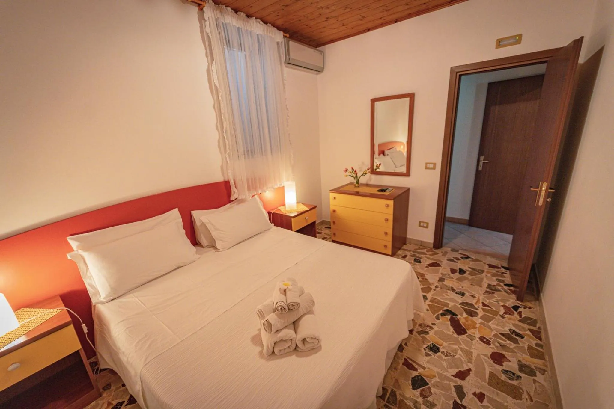 Bedroom, Bed in Resort Al Belvedere Salina