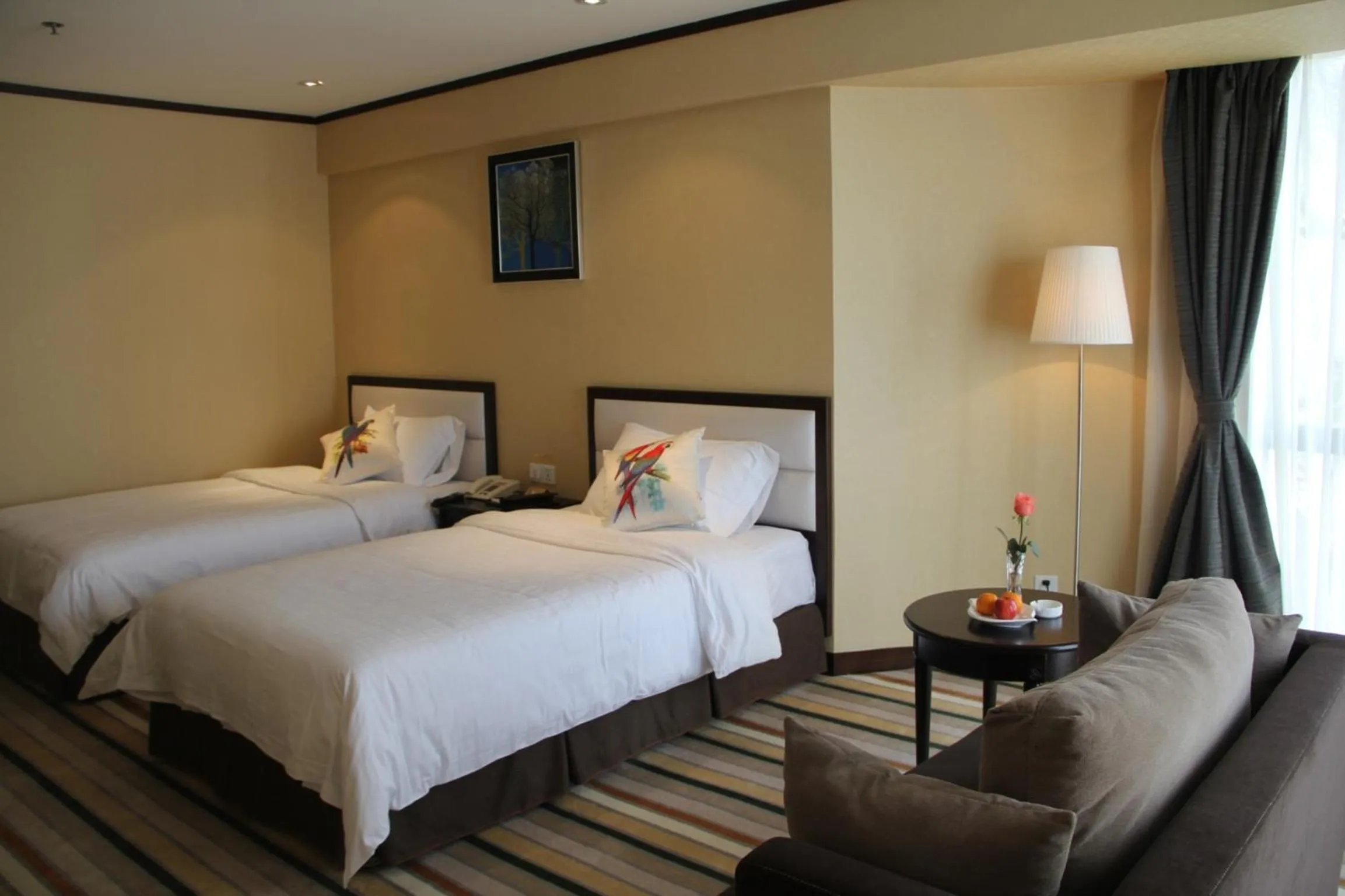 Bed in Shenzhen Shekou Honlux Apartment (Sea World)