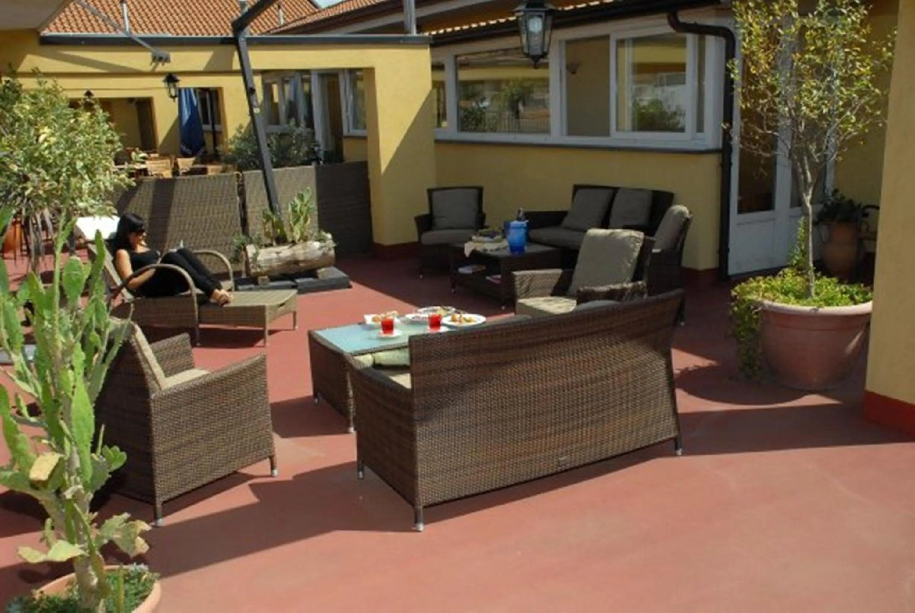 Balcony/Terrace in Hotel Scrivano