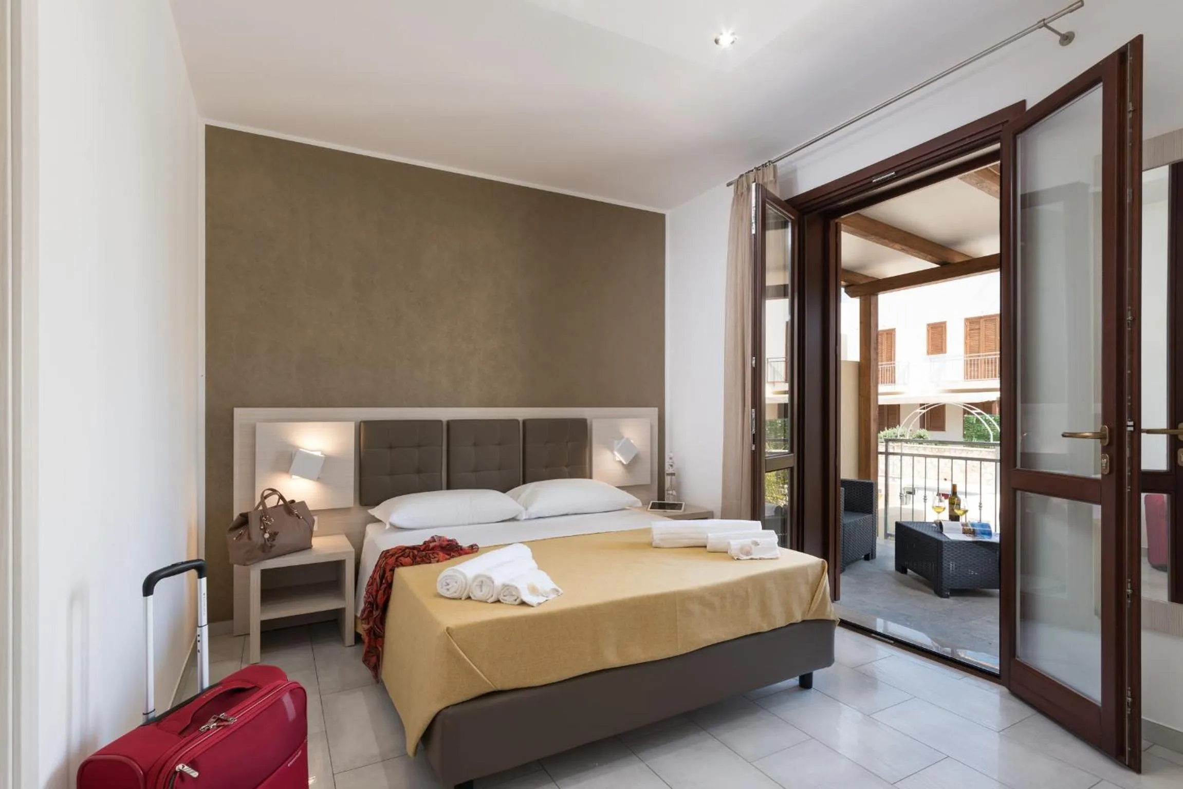 Bed in La Dimora del Pescatore