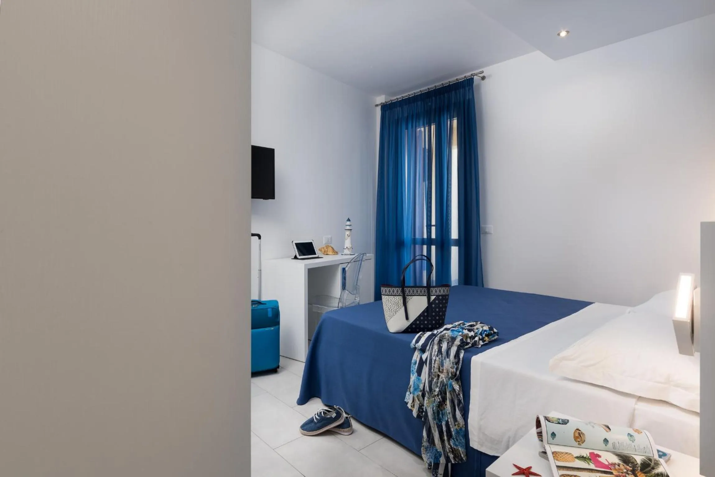 Bed in La Dimora del Pescatore