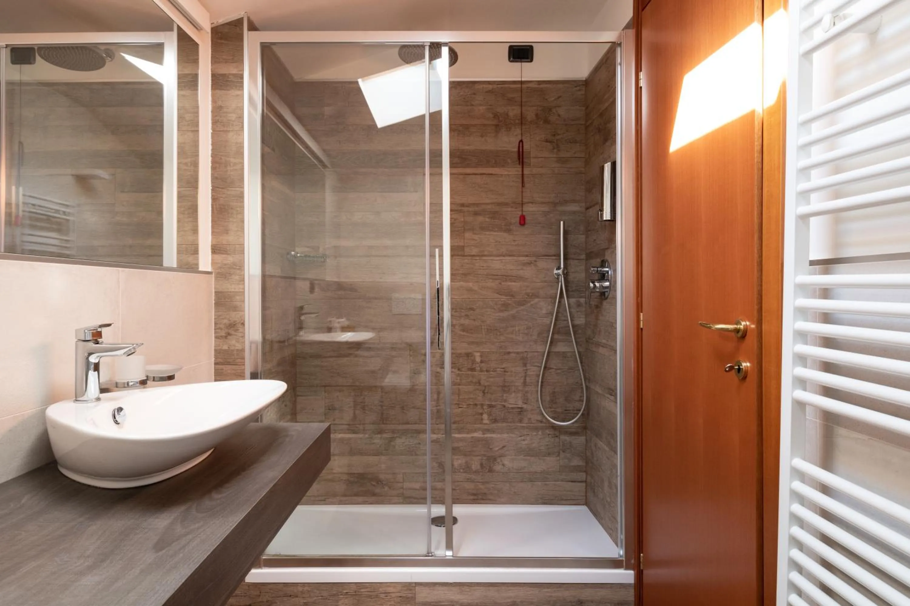 Shower in Hotel Borgo Brianteo