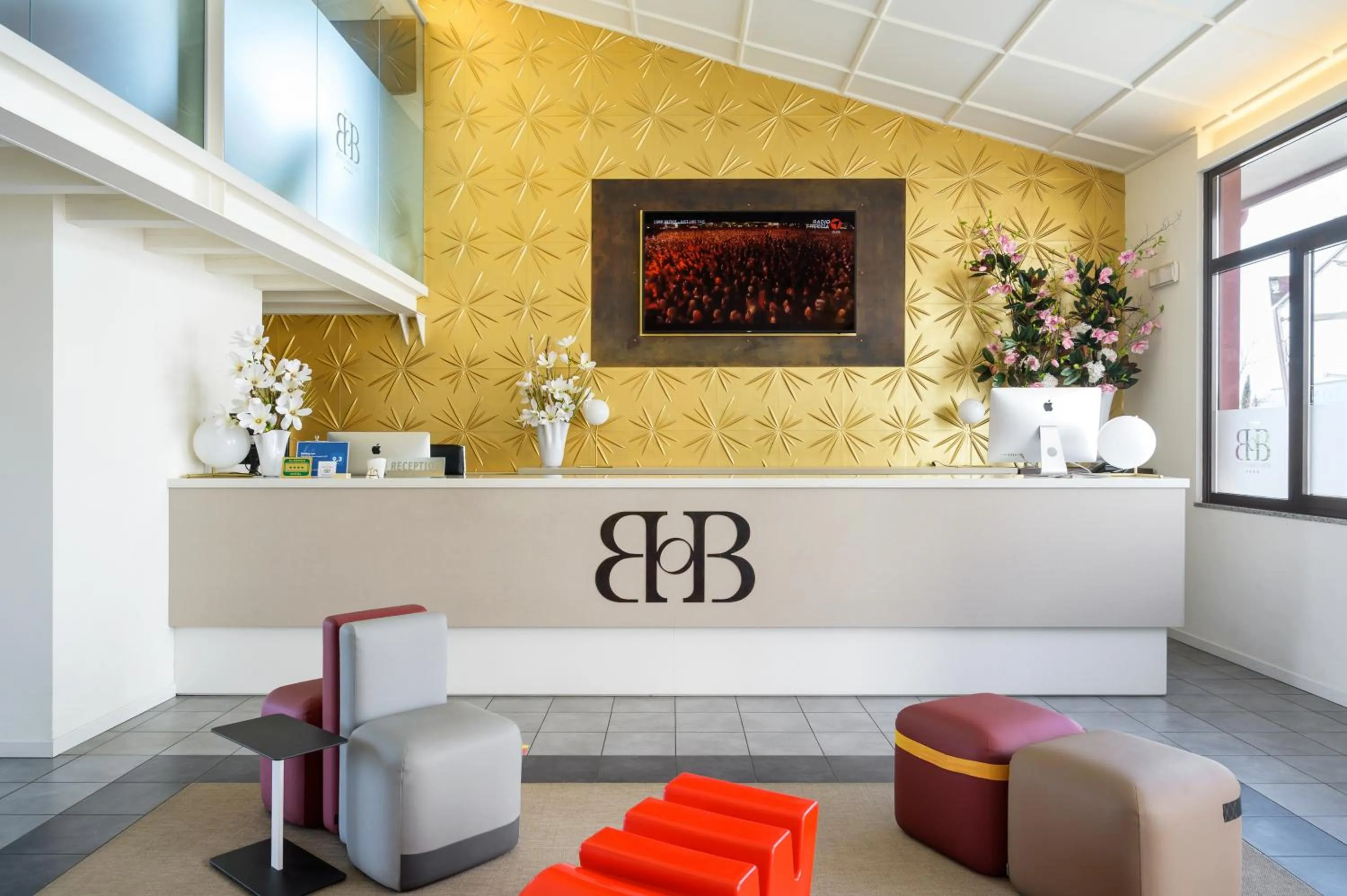Lobby or reception in Hotel Borgo Brianteo