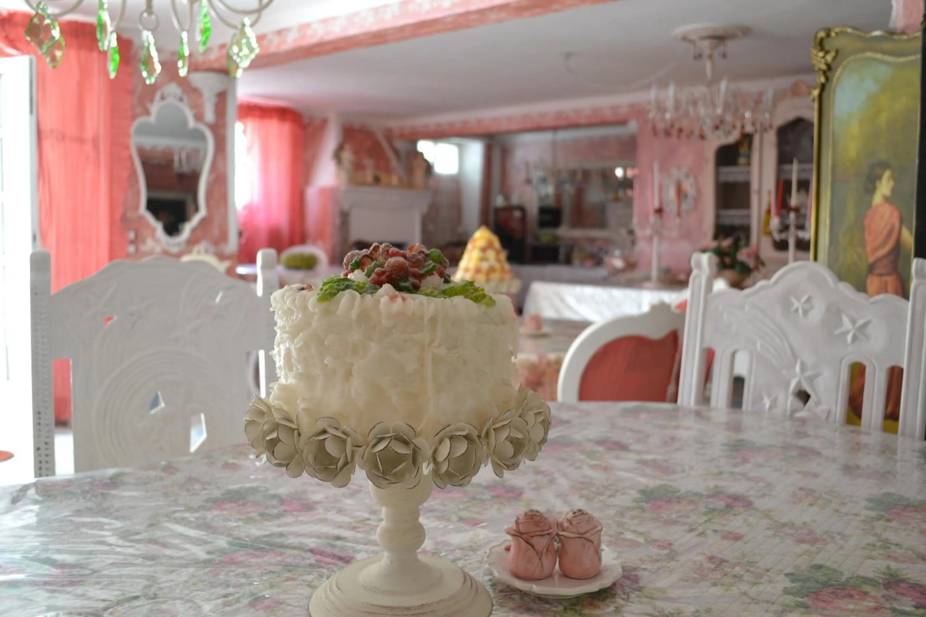 Decorative detail in B&B La Maison degli Angeli