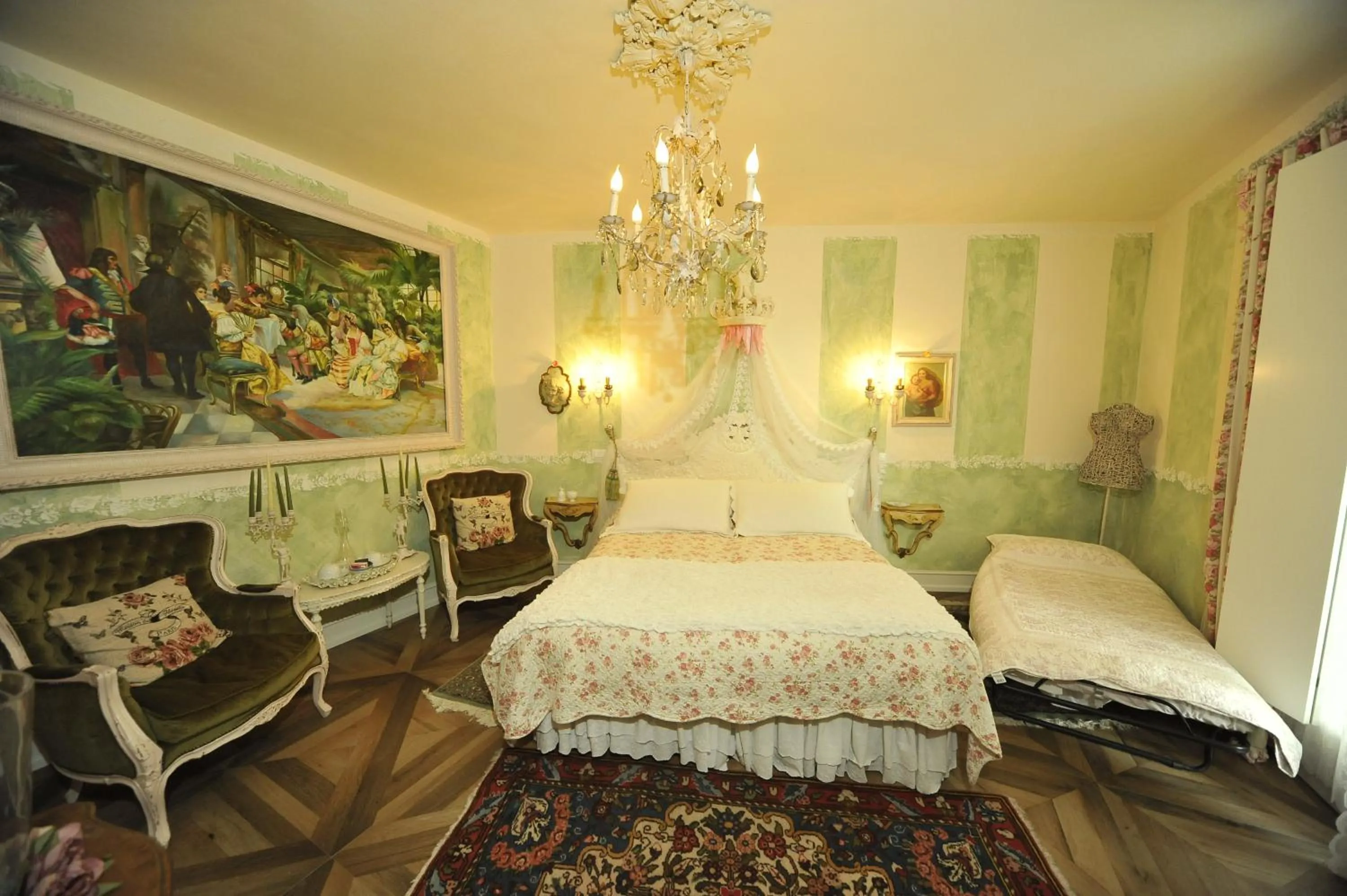 Bed in B&B La Maison degli Angeli