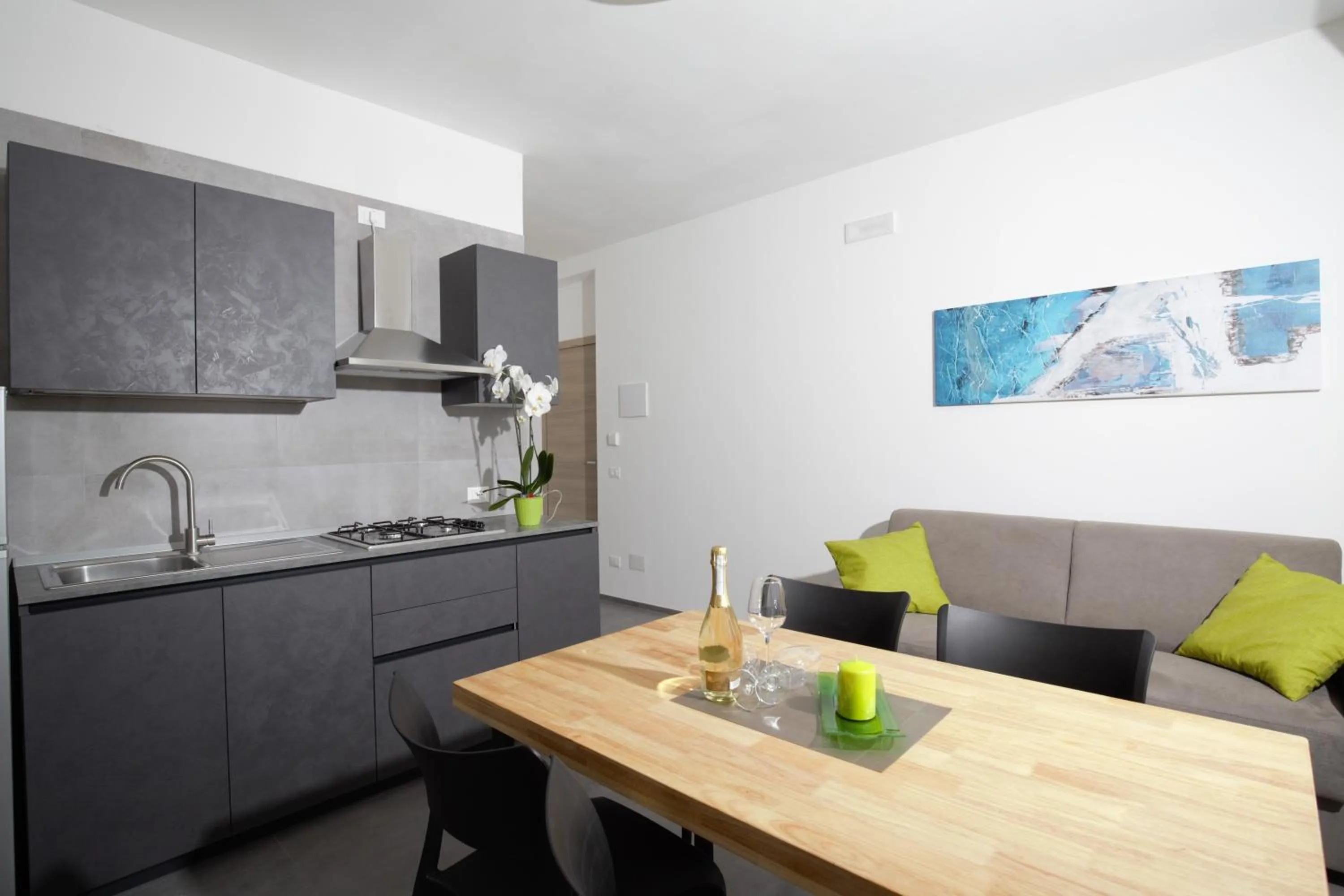 Kitchen or kitchenette in Svevo Sea House