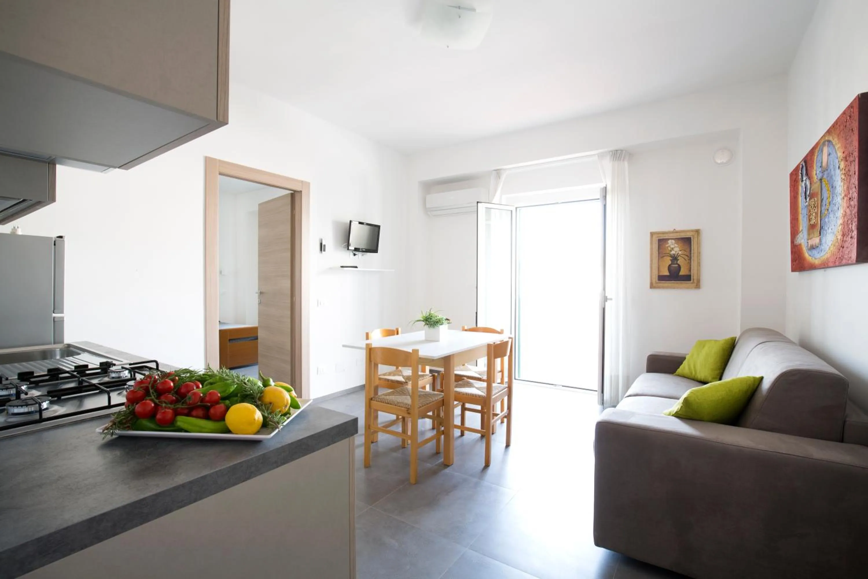 Seating area in Svevo Sea House