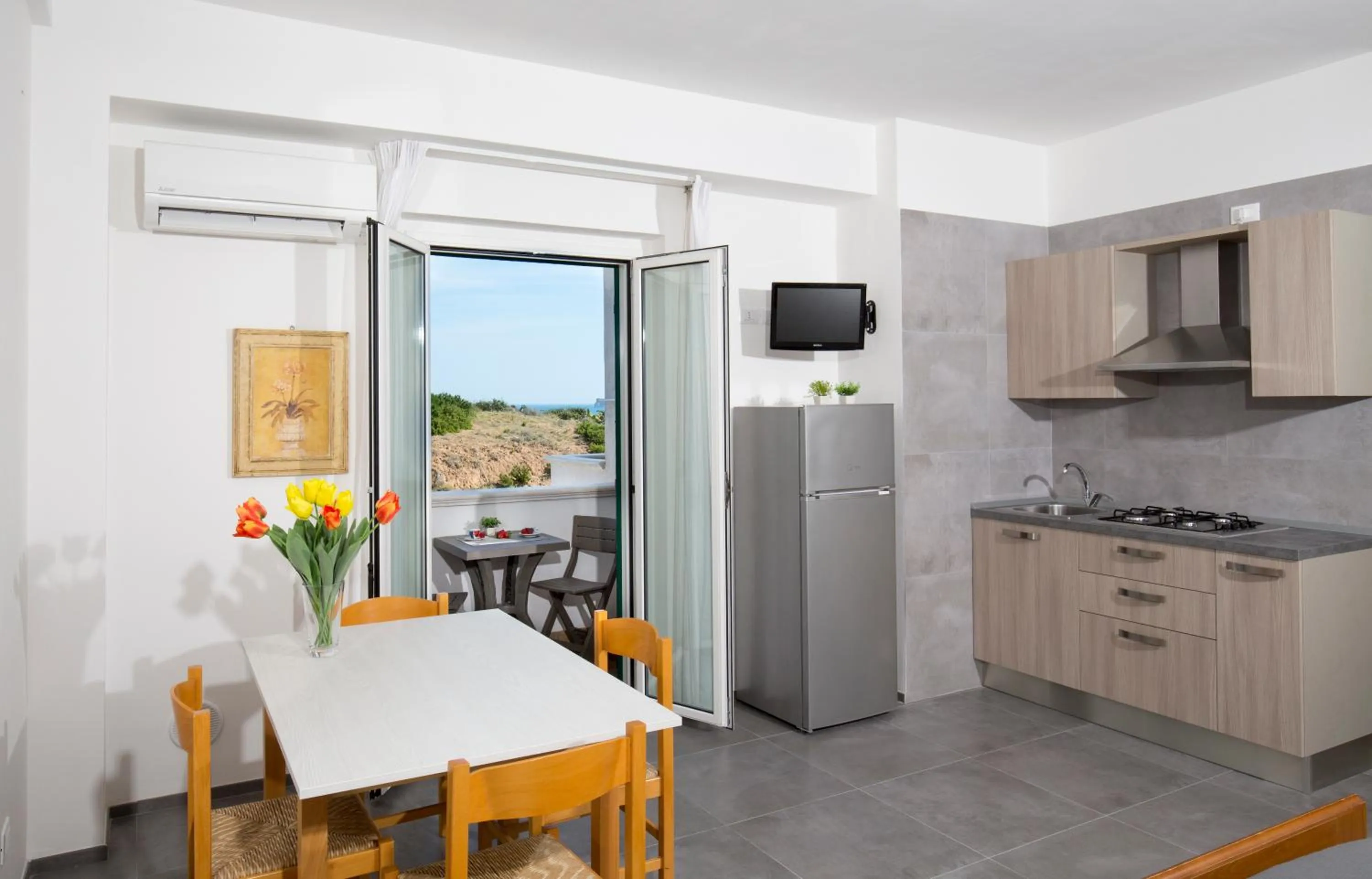 Kitchen or kitchenette in Svevo Sea House