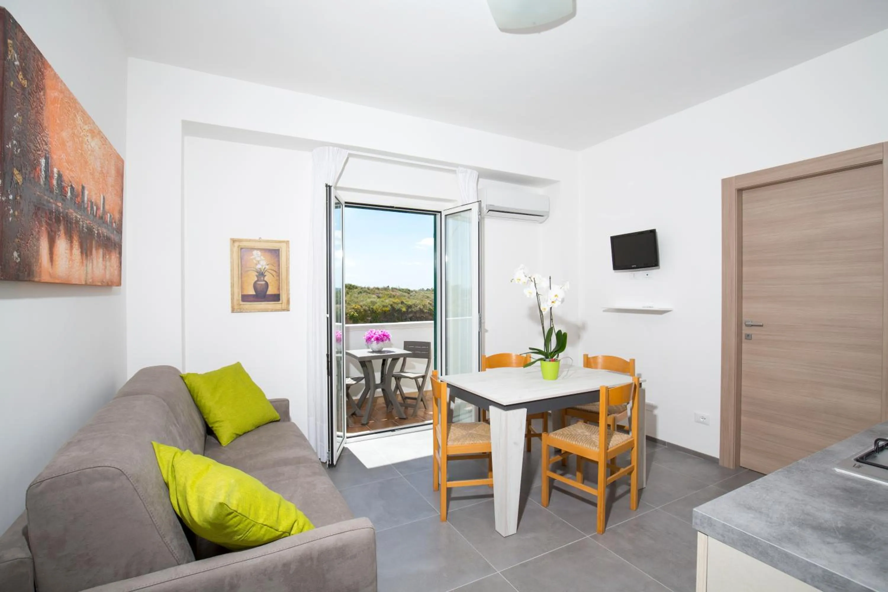 Living room in Svevo Sea House