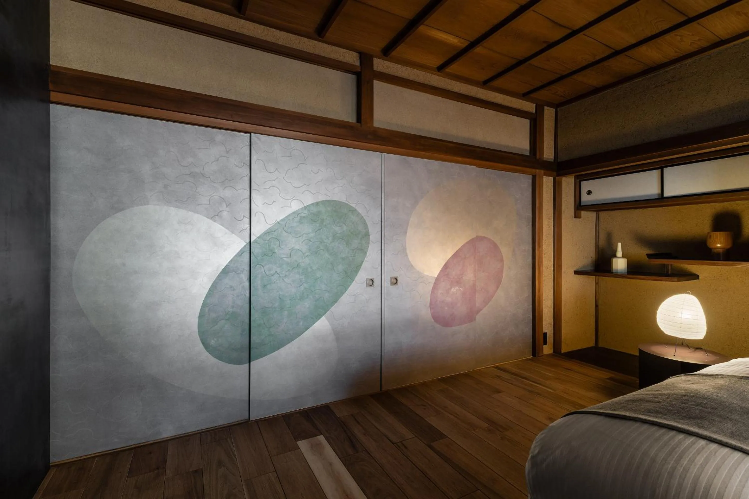 Day, Bed in Nazuna Kyoto Gosho