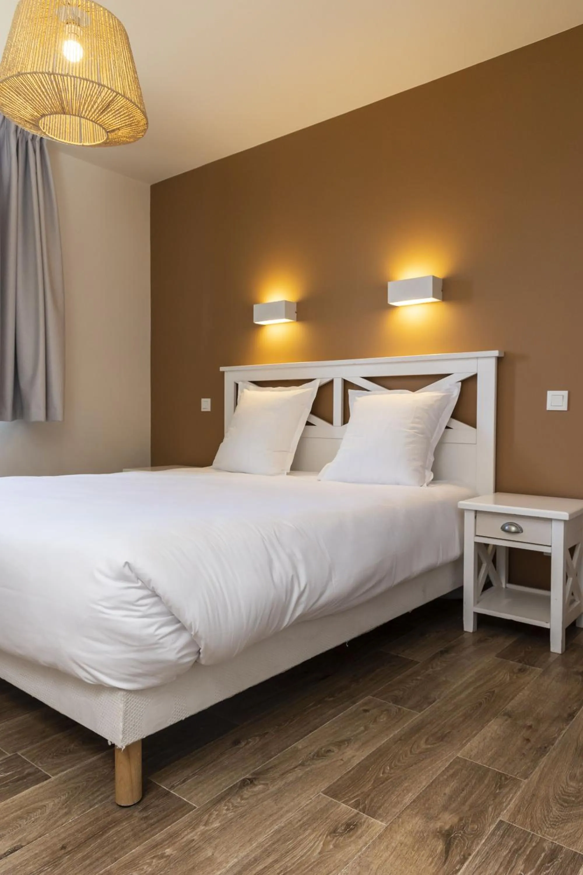 Bed in Résidence Odalys Les Villas de la Baie