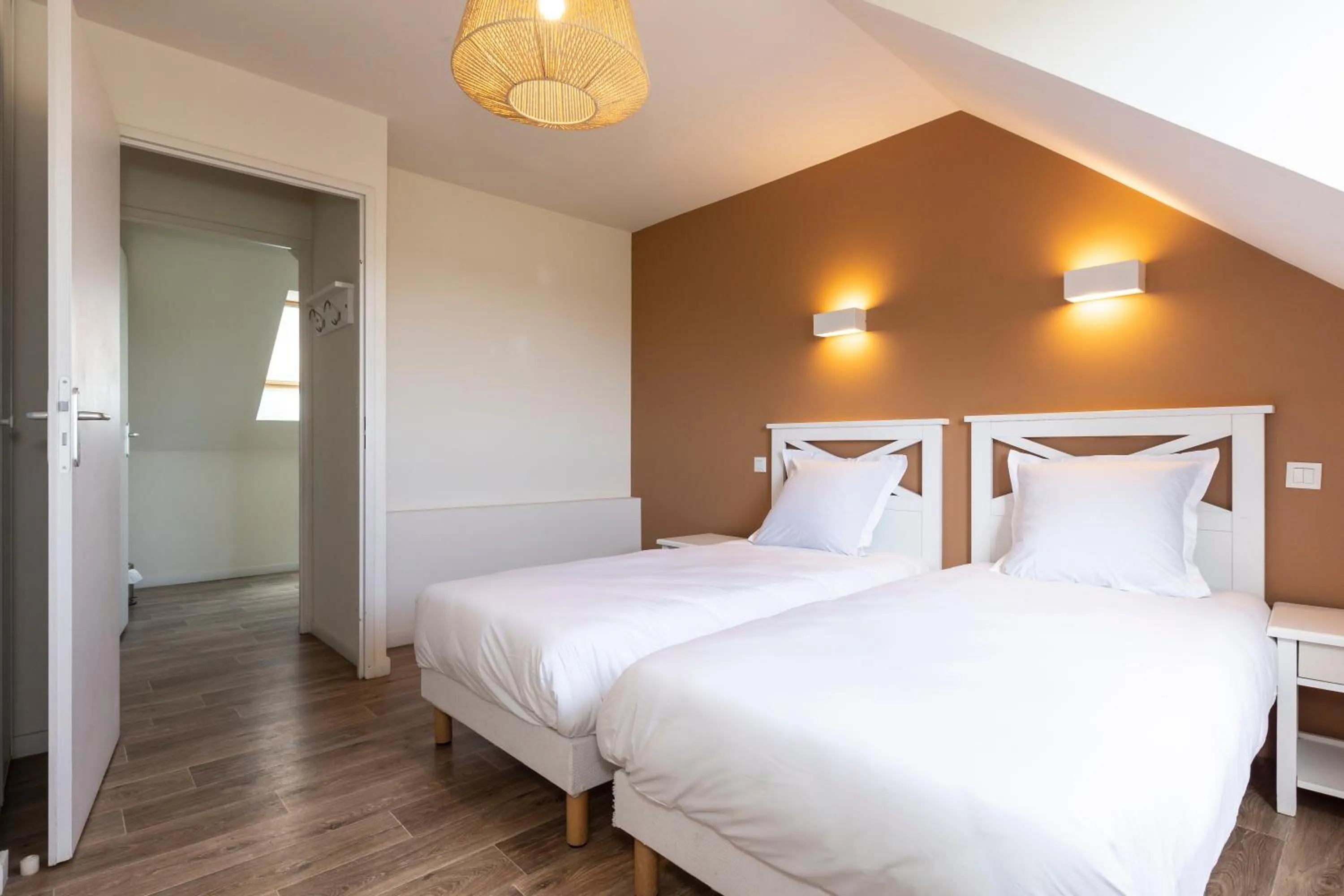 Bed in Résidence Odalys Les Villas de la Baie