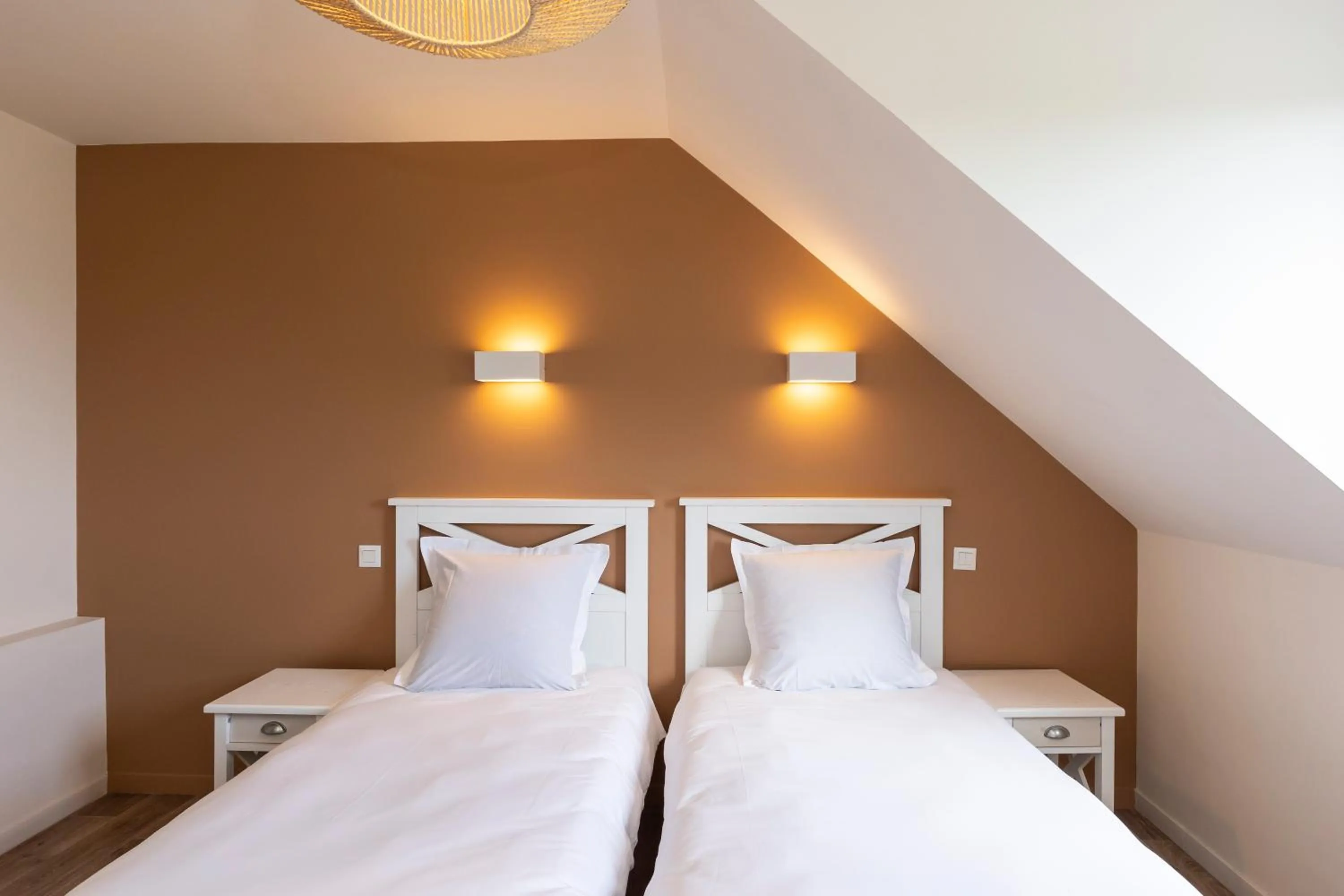 Bed in Résidence Odalys Les Villas de la Baie