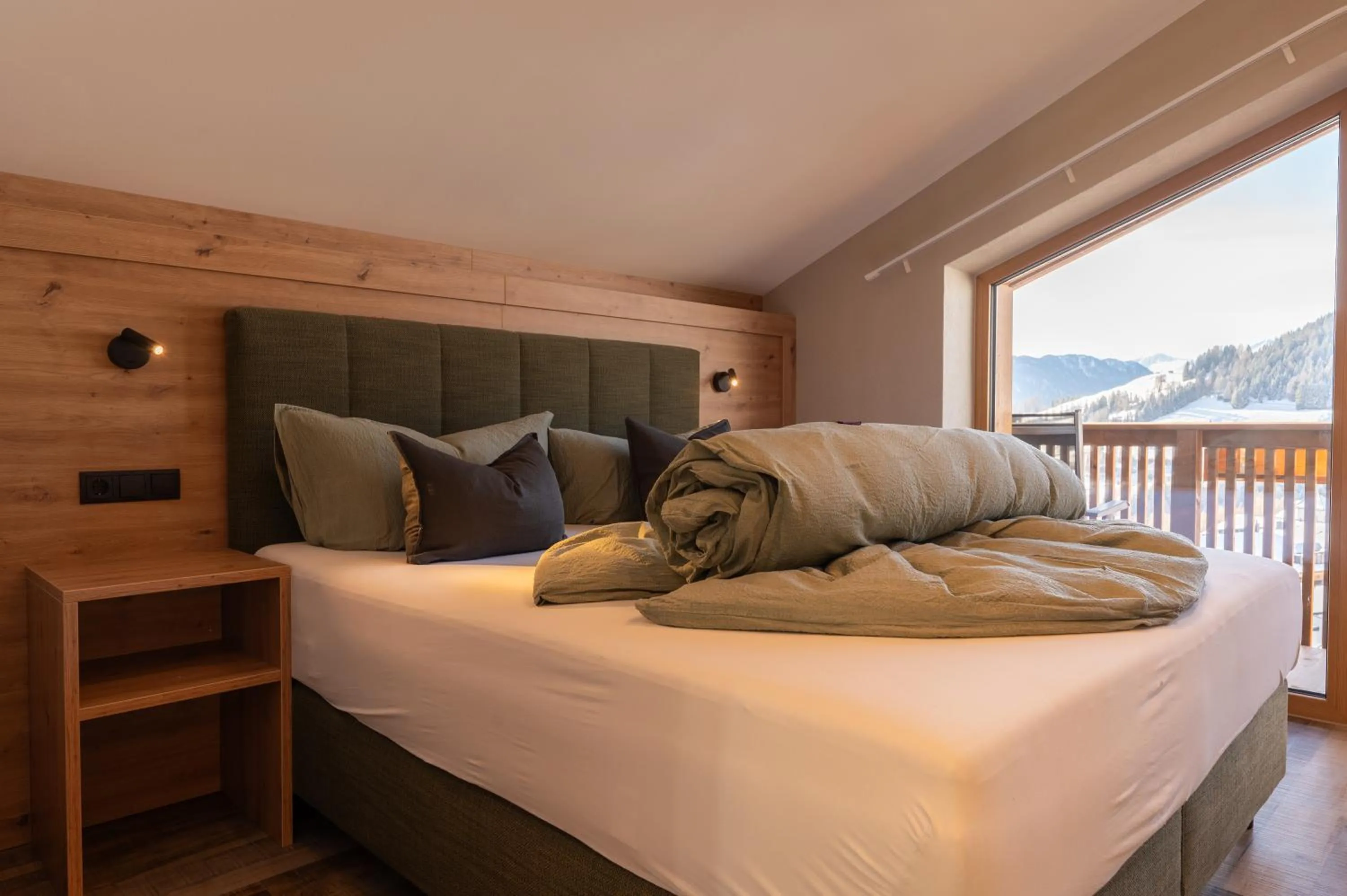 Bed in Aparthotel Fernblick