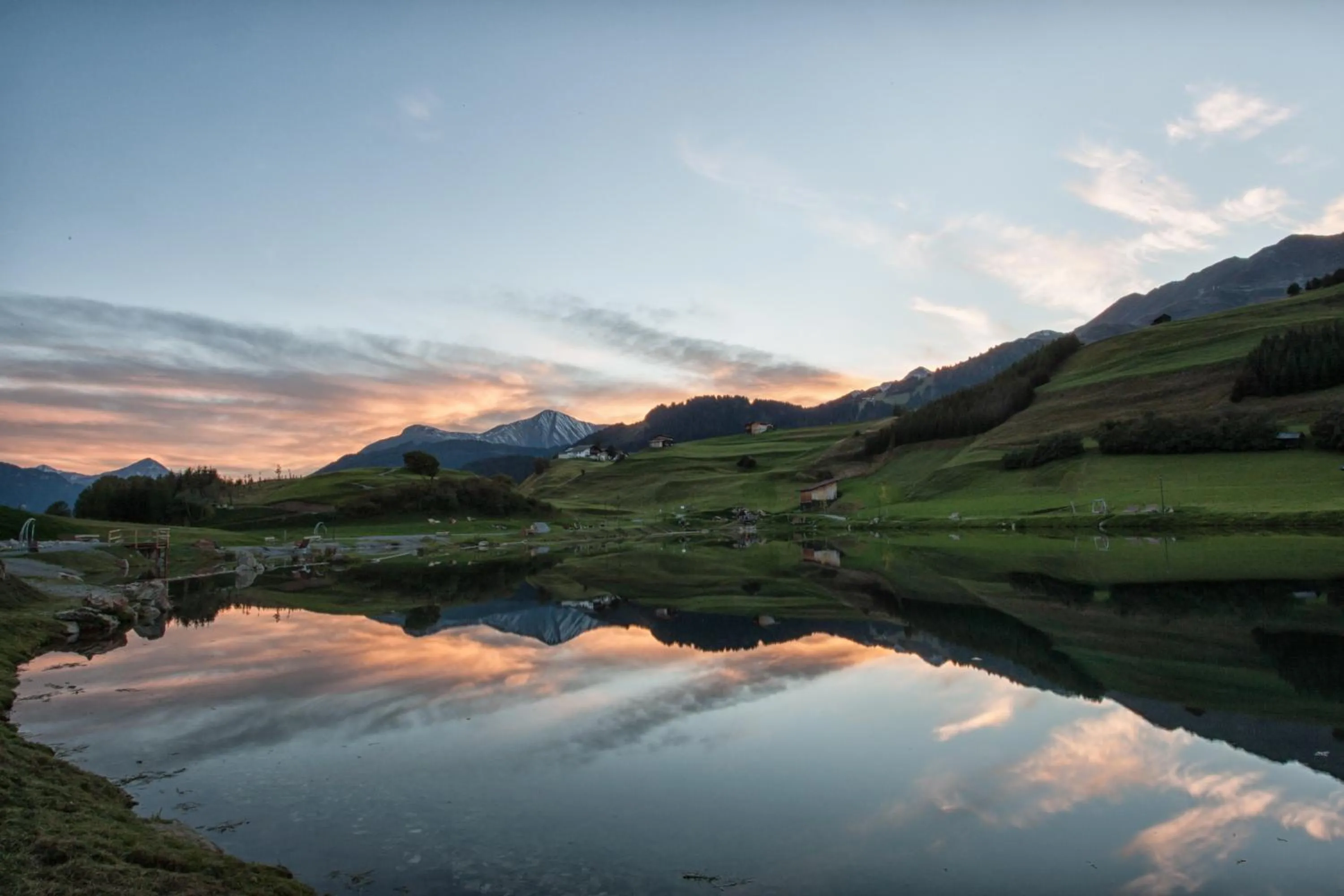 Natural landscape in Aparthotel Fernblick