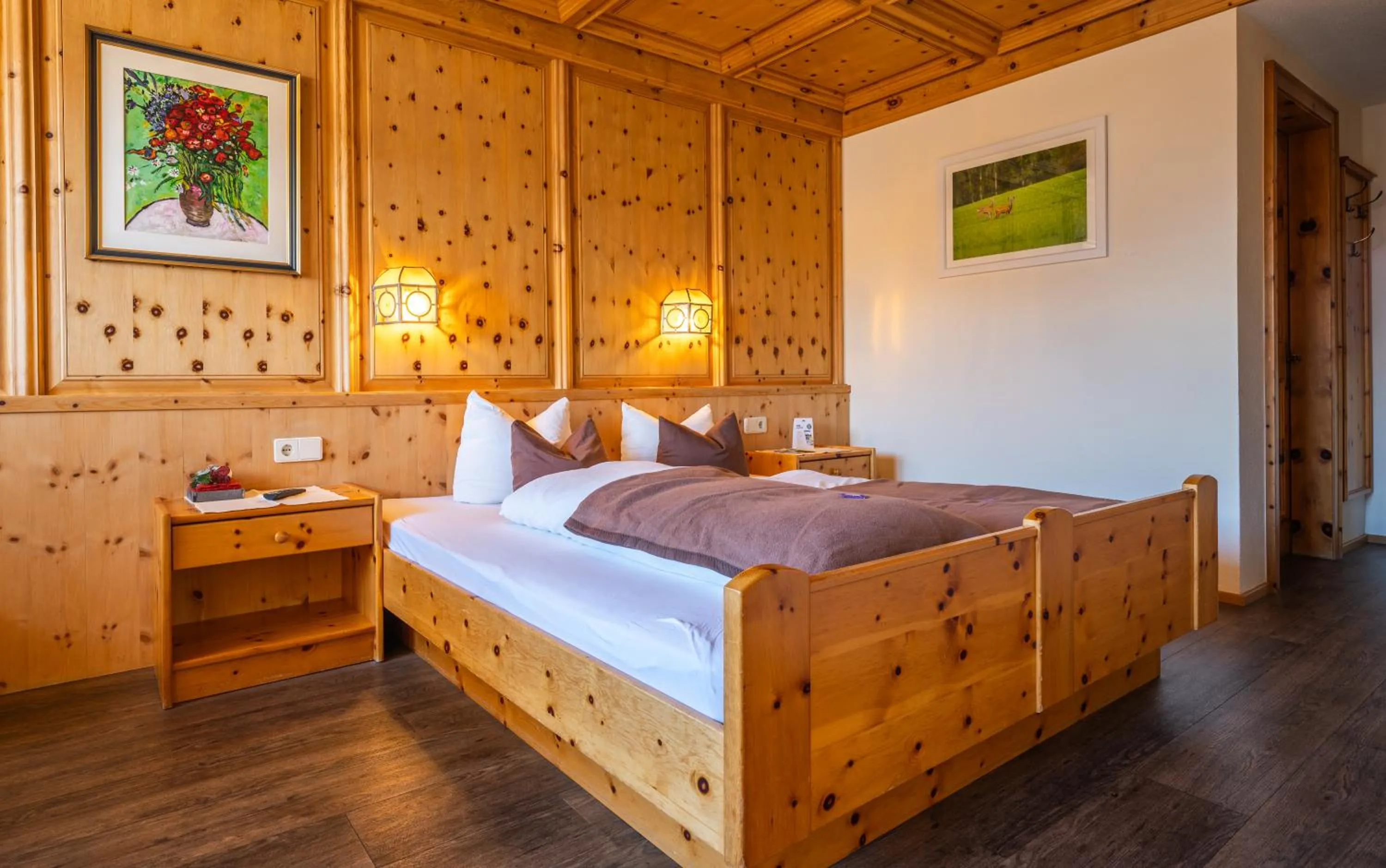 Bed in Aparthotel Fernblick