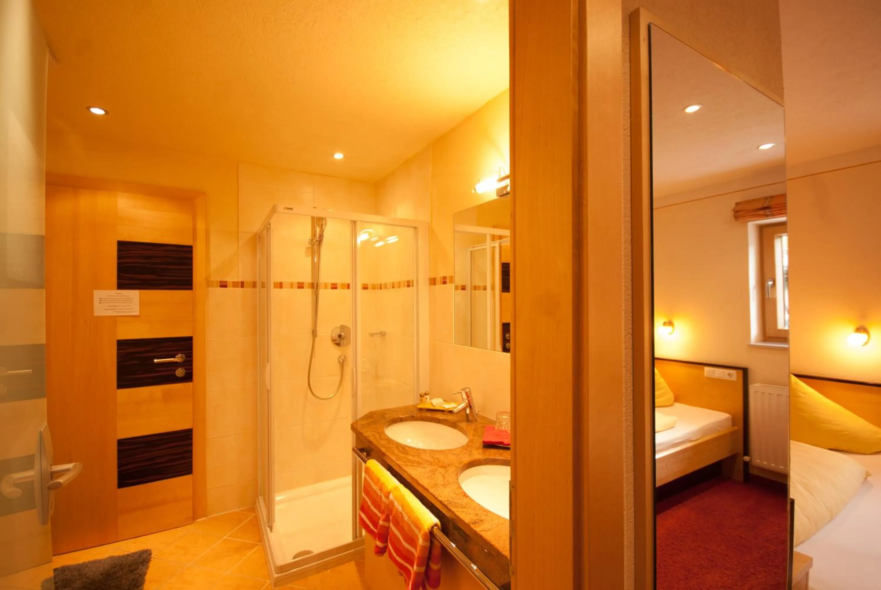 Bed in Aparthotel Fernblick