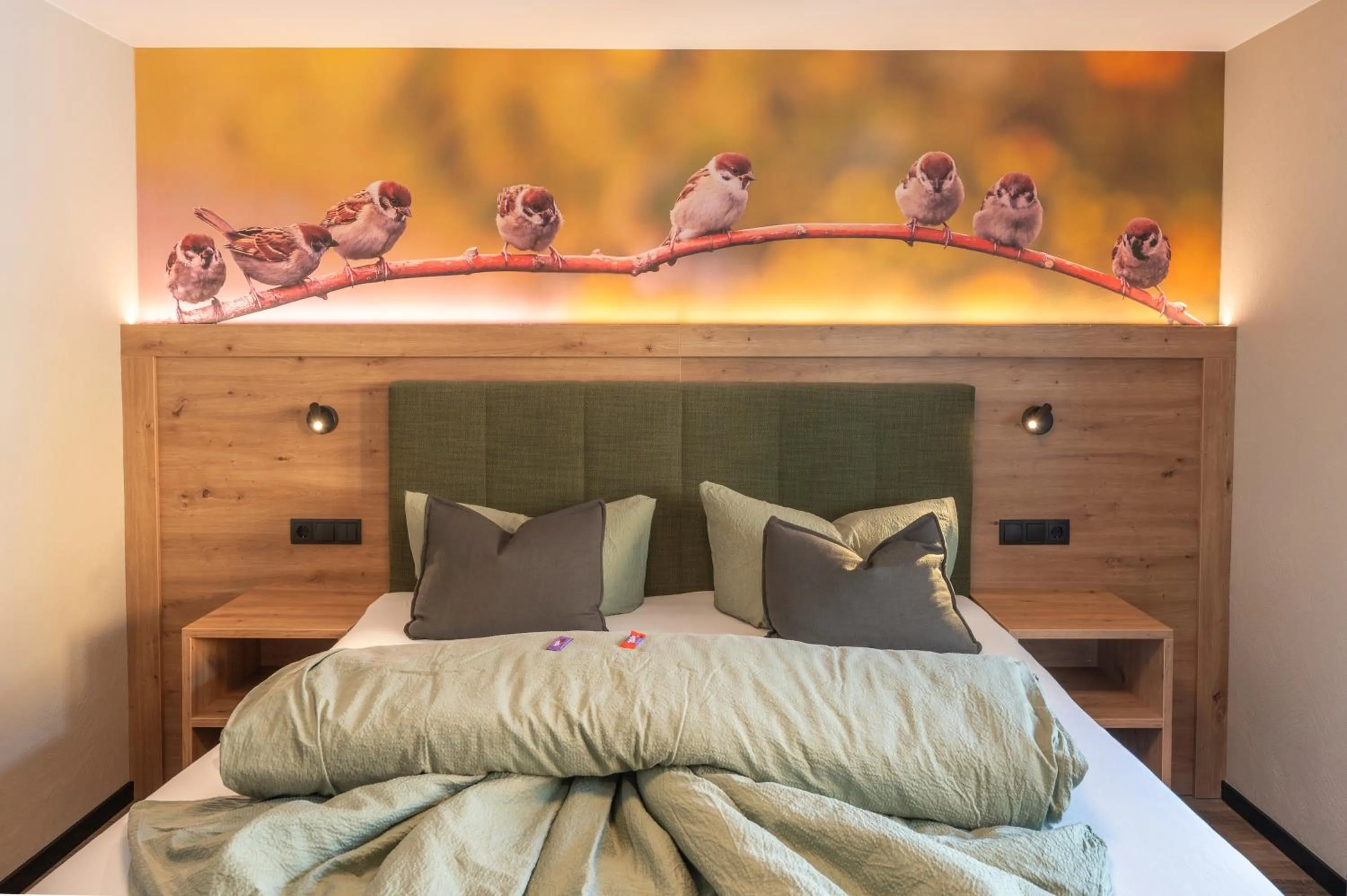 Bed in Aparthotel Fernblick