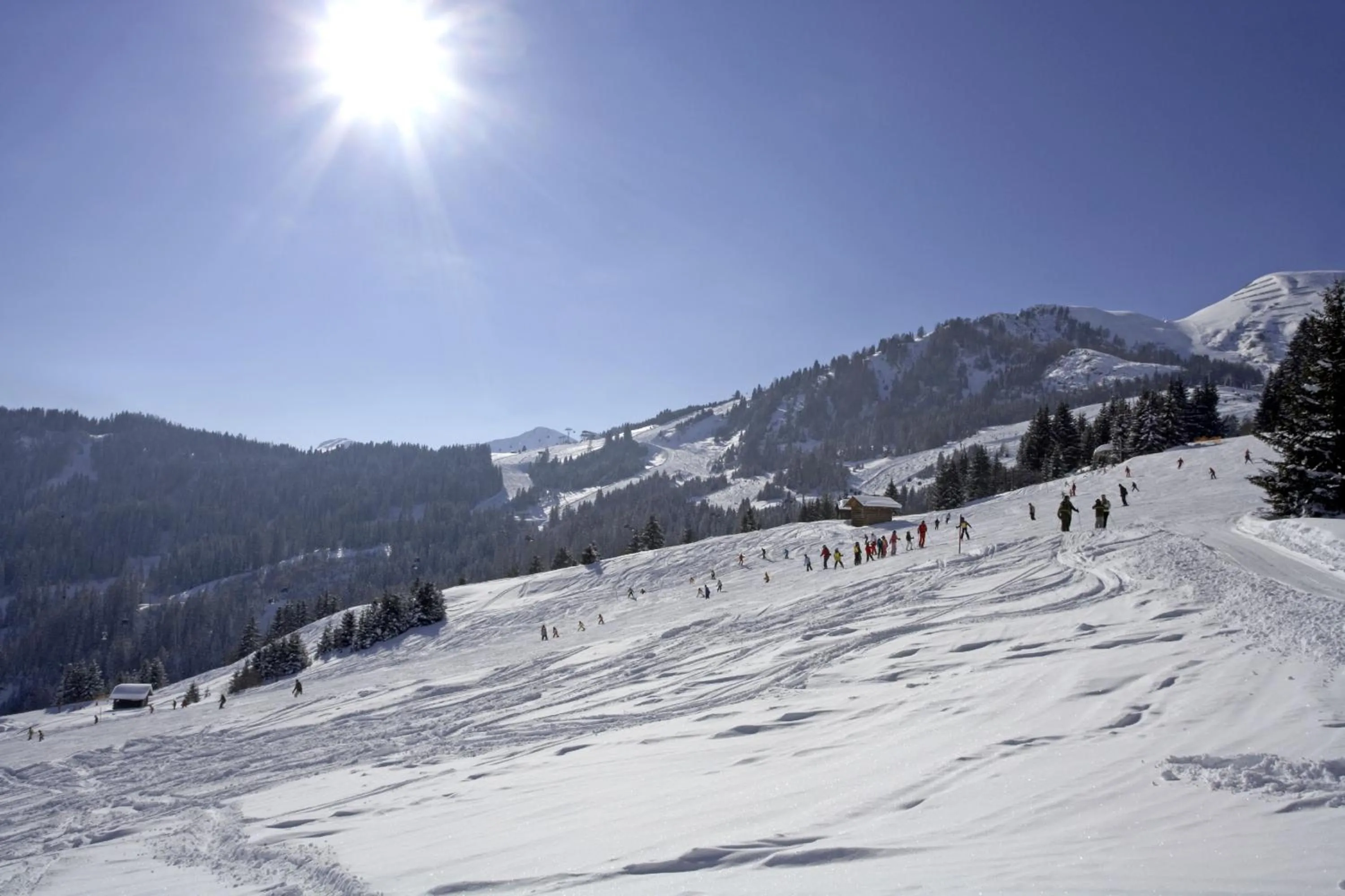 Skiing in Aparthotel Fernblick