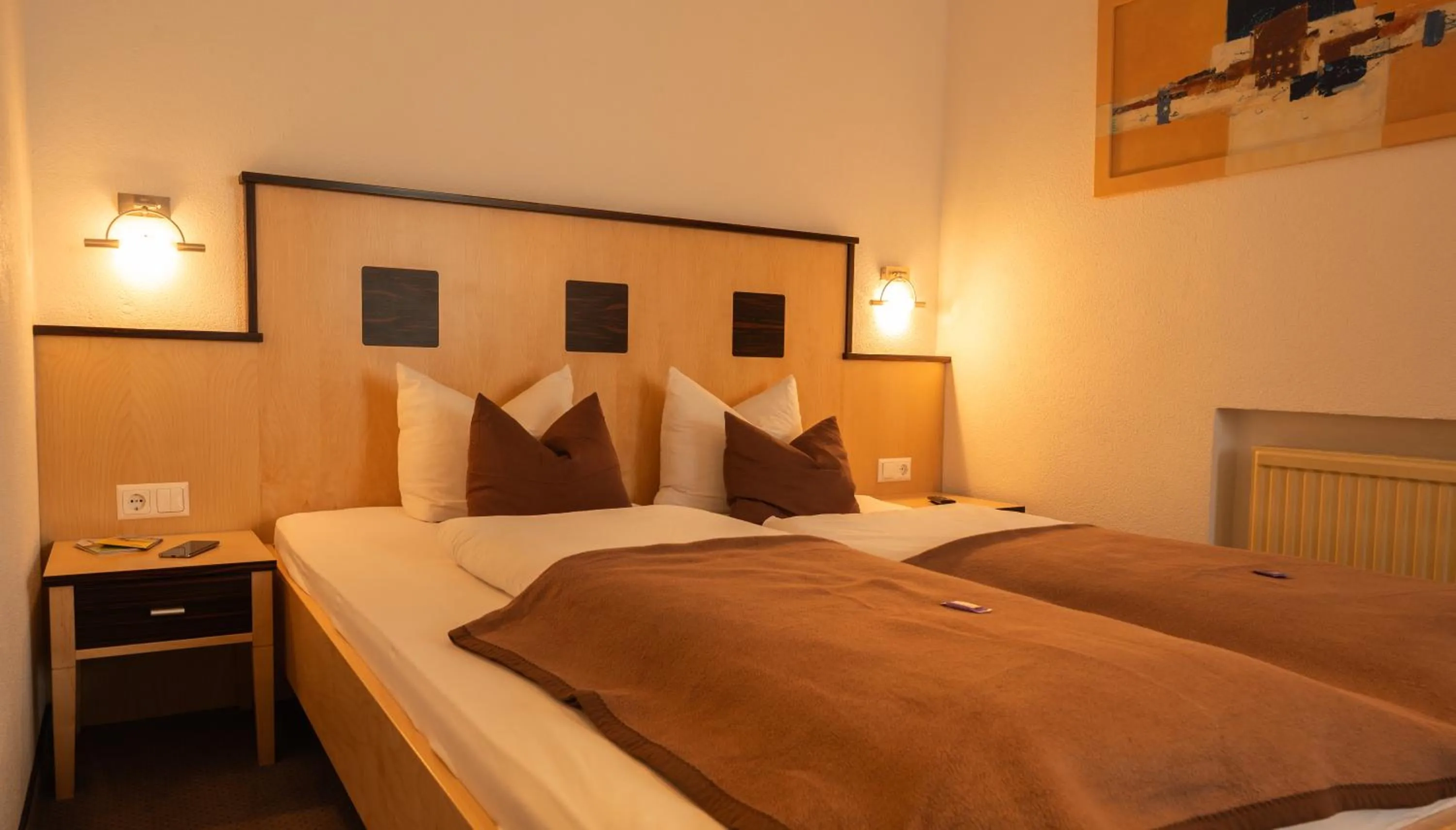 Bed in Aparthotel Fernblick