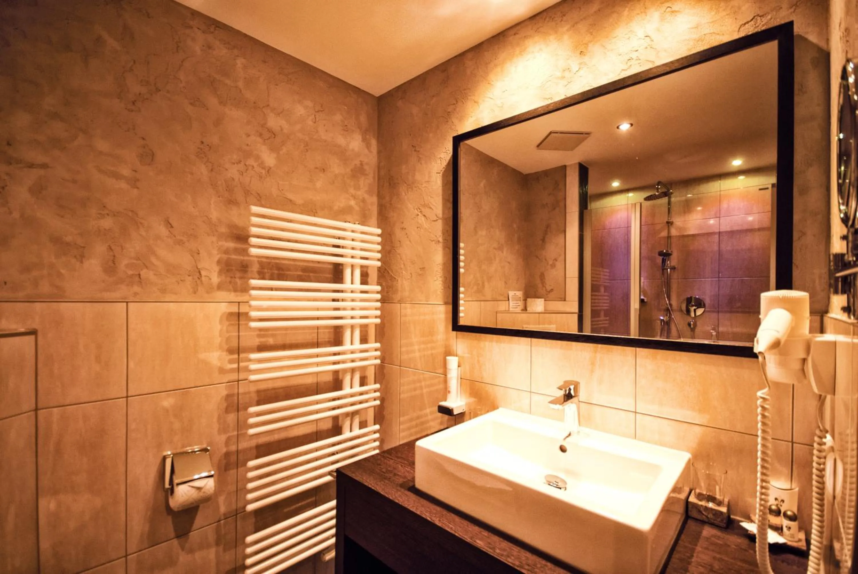 Bathroom in Aparthotel Fernblick