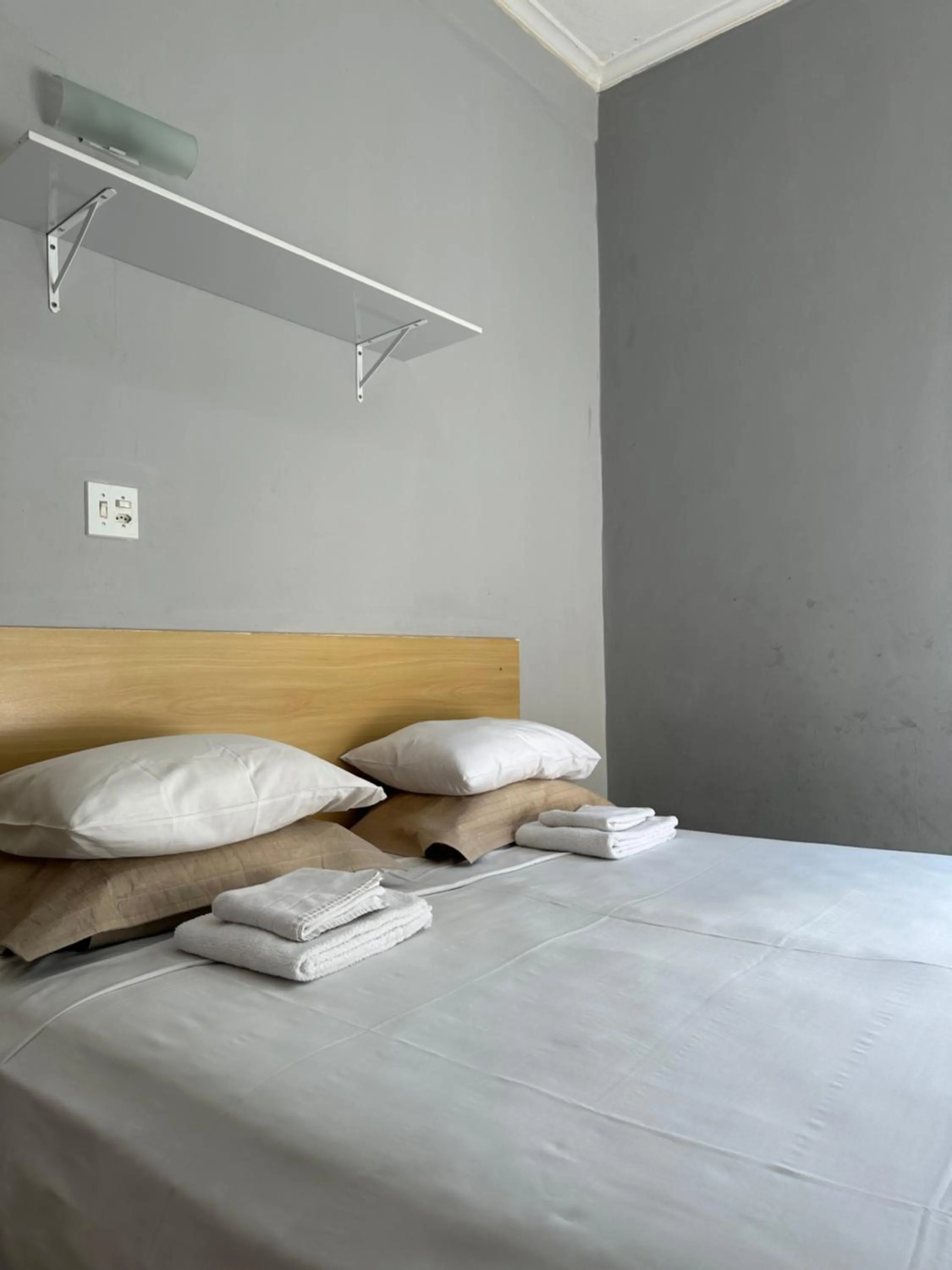 Bed in Hotel Internacional São Paulo