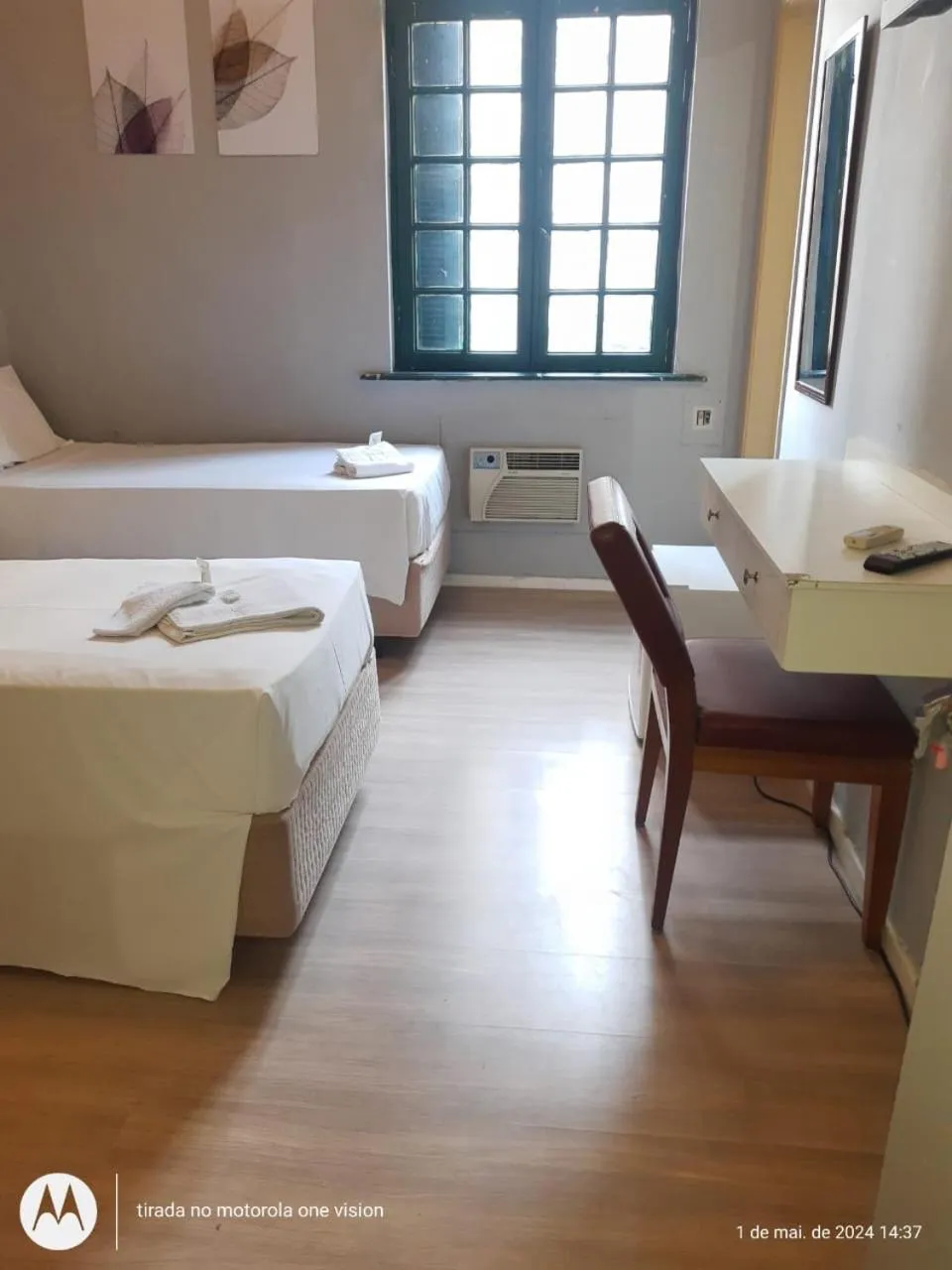 Bed in Hotel Internacional São Paulo