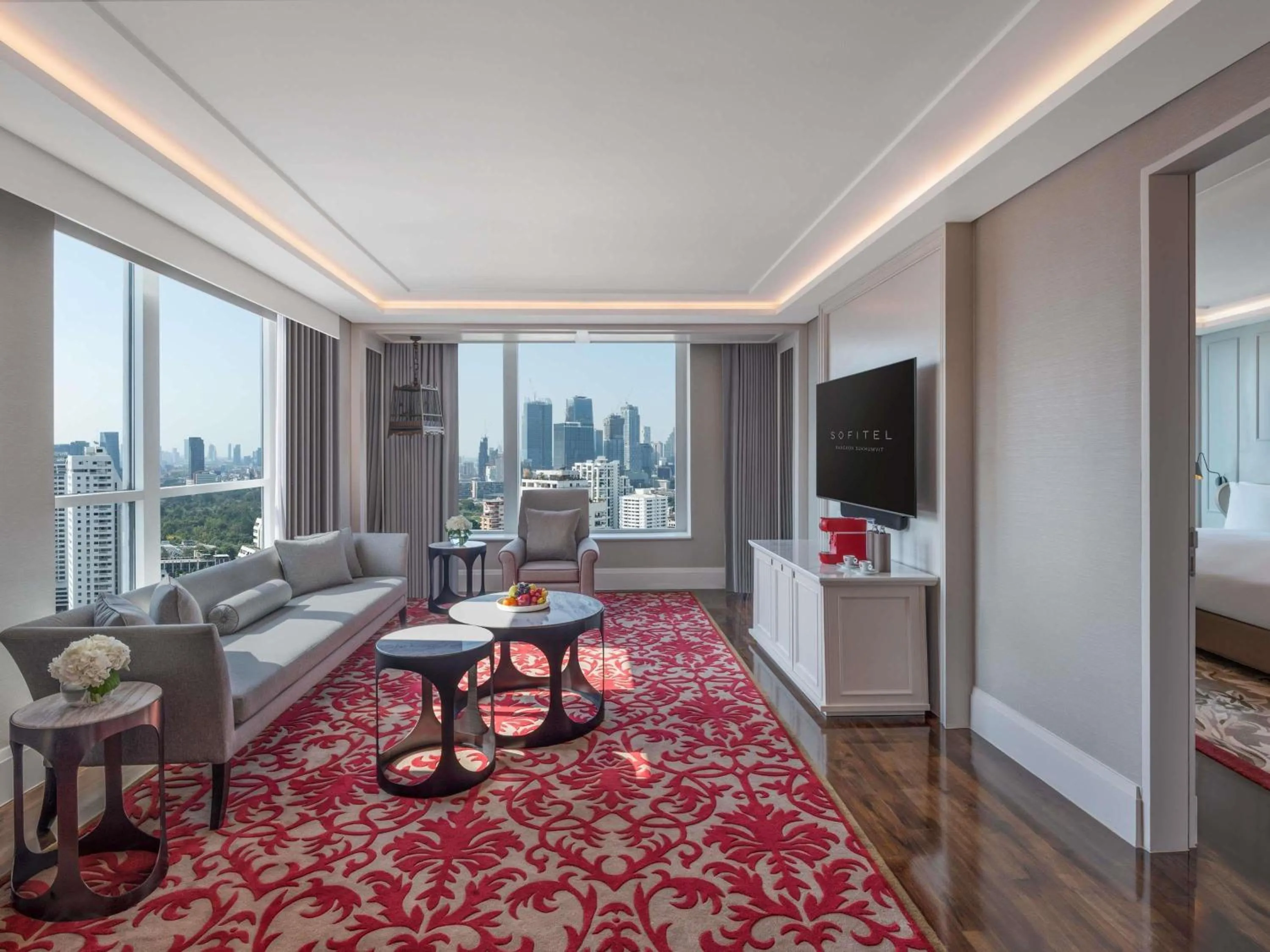 Bedroom in Sofitel Bangkok Sukhumvit