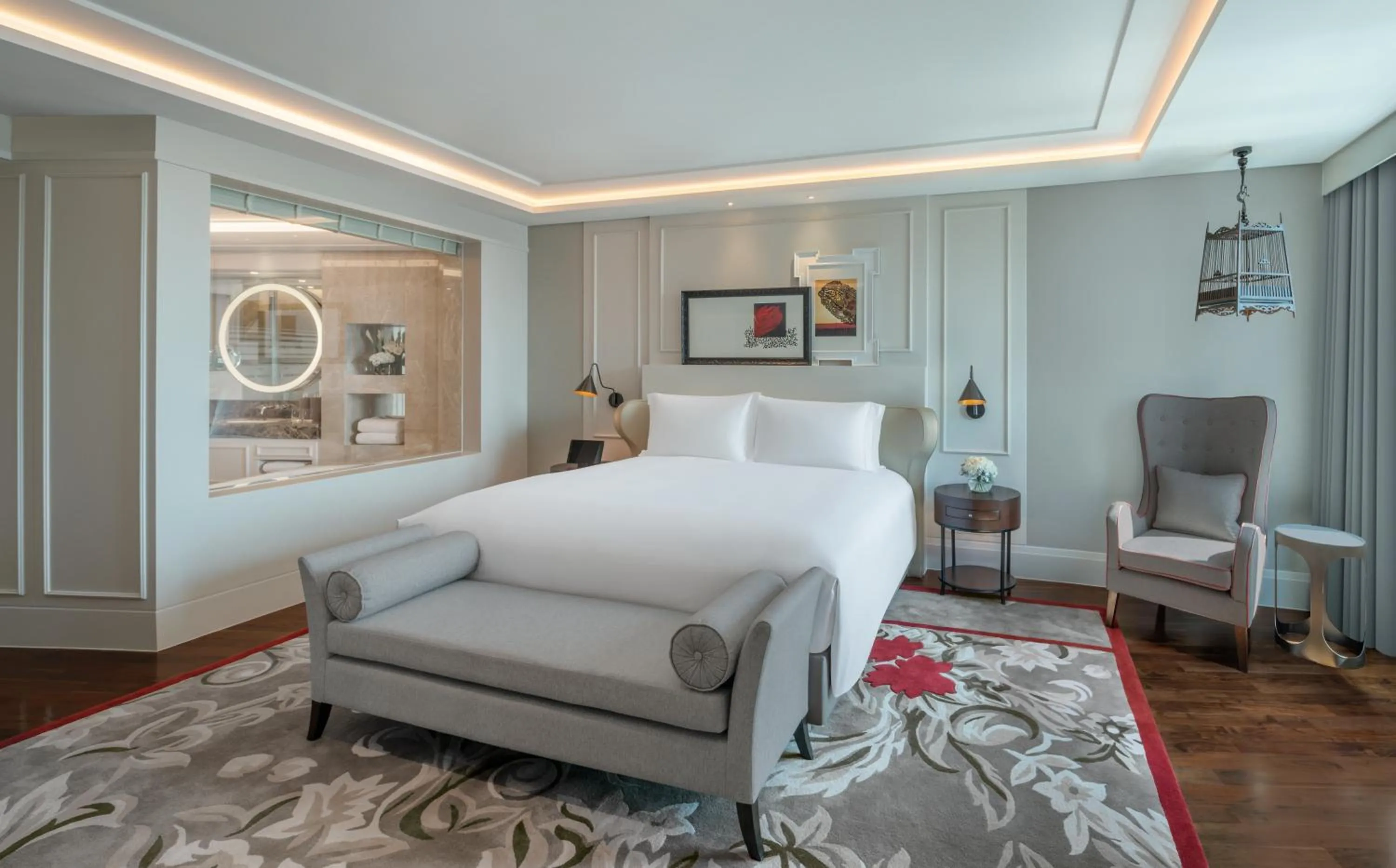 Bed in Sofitel Bangkok Sukhumvit