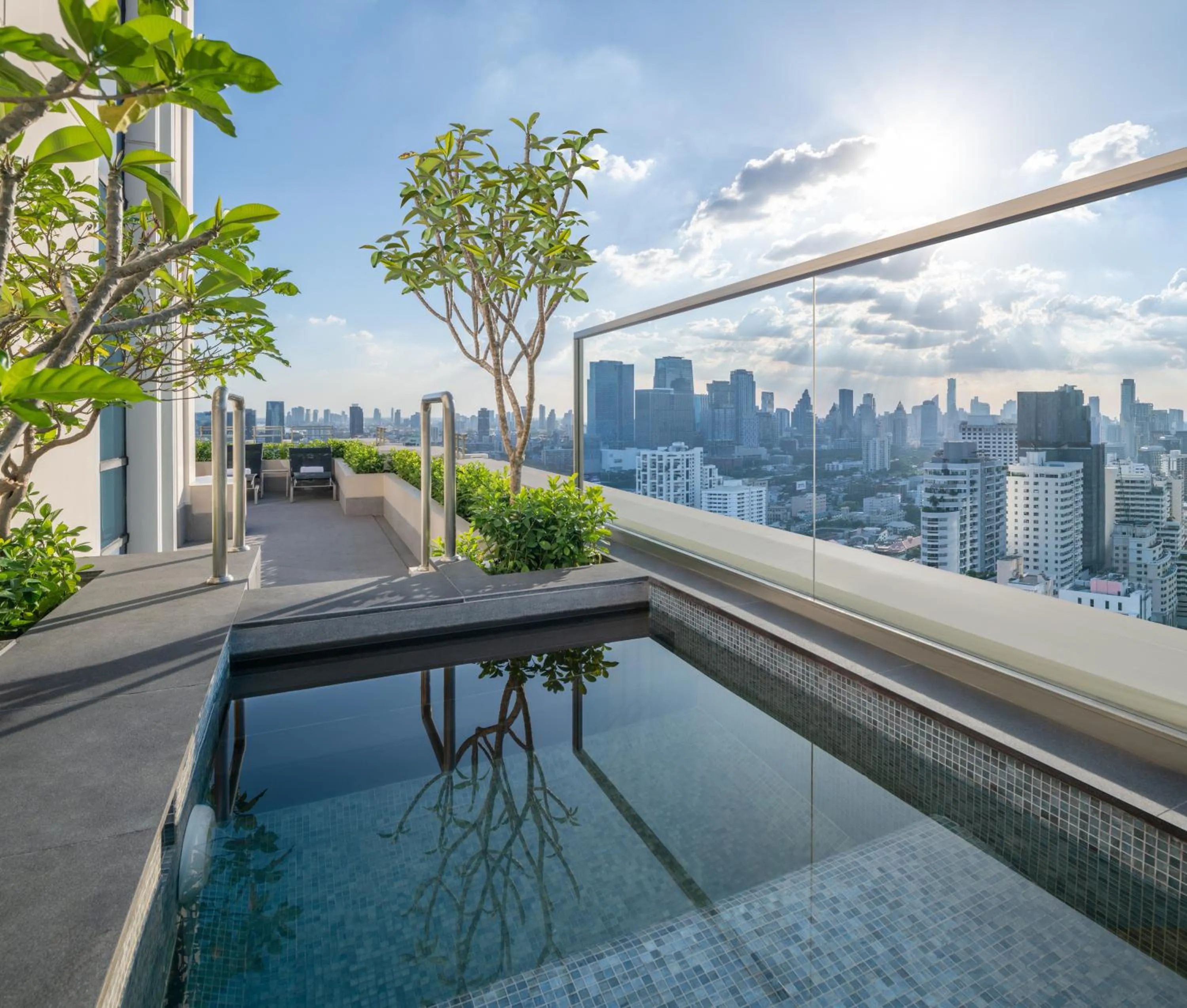 Balcony/Terrace in Sofitel Bangkok Sukhumvit