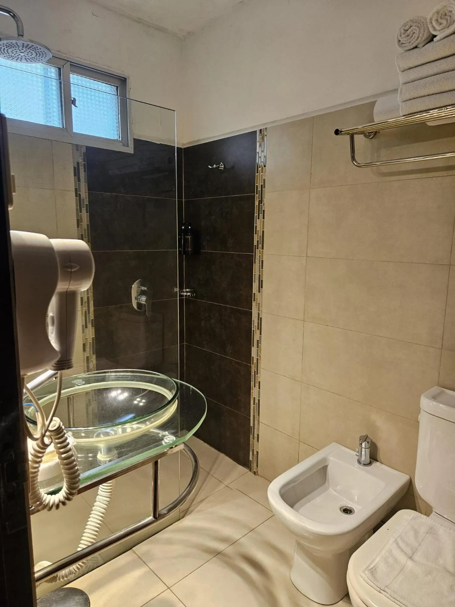 Shower in Hotel Internacional