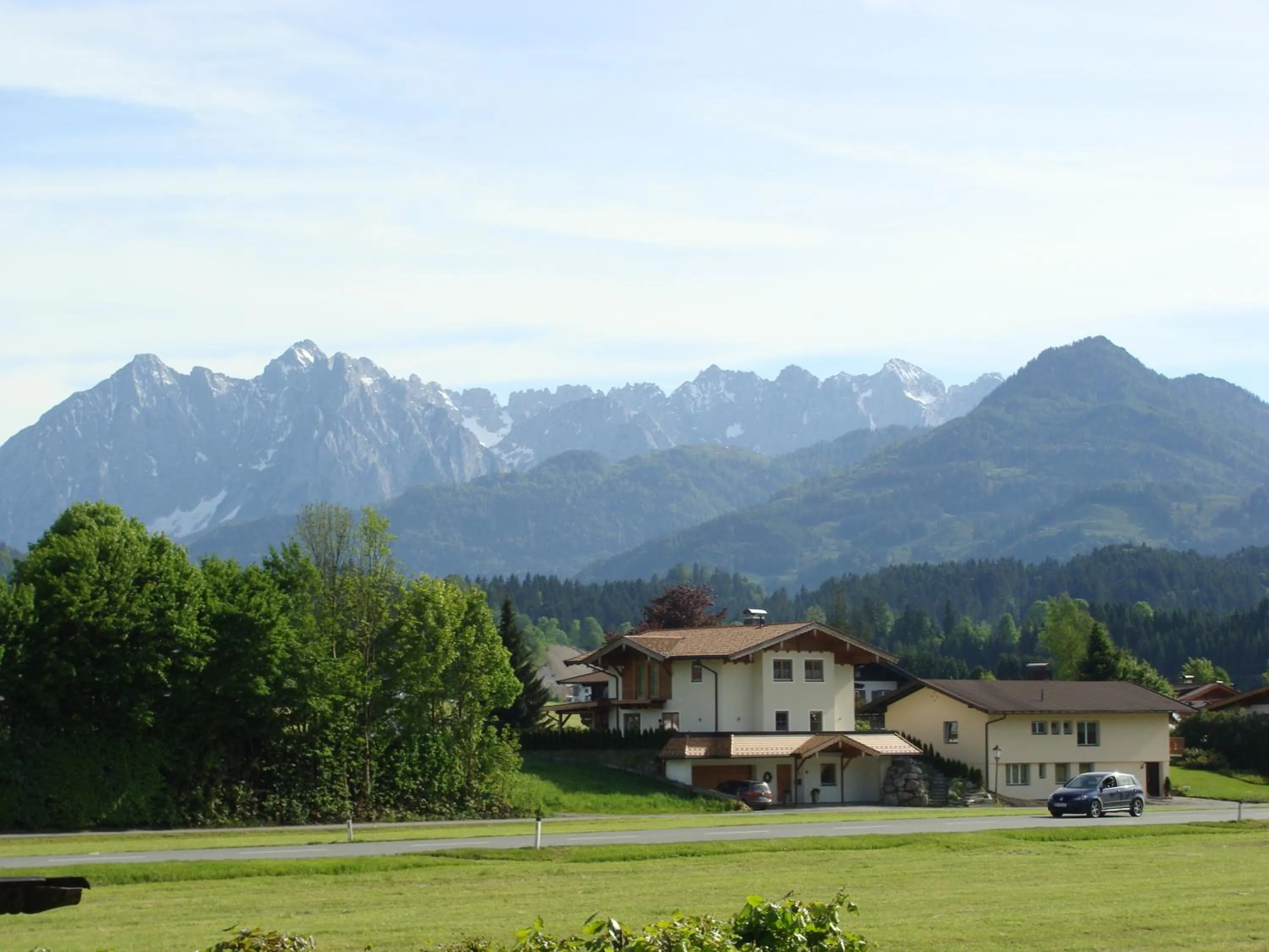 Mountain view in Landhaus Greiderer