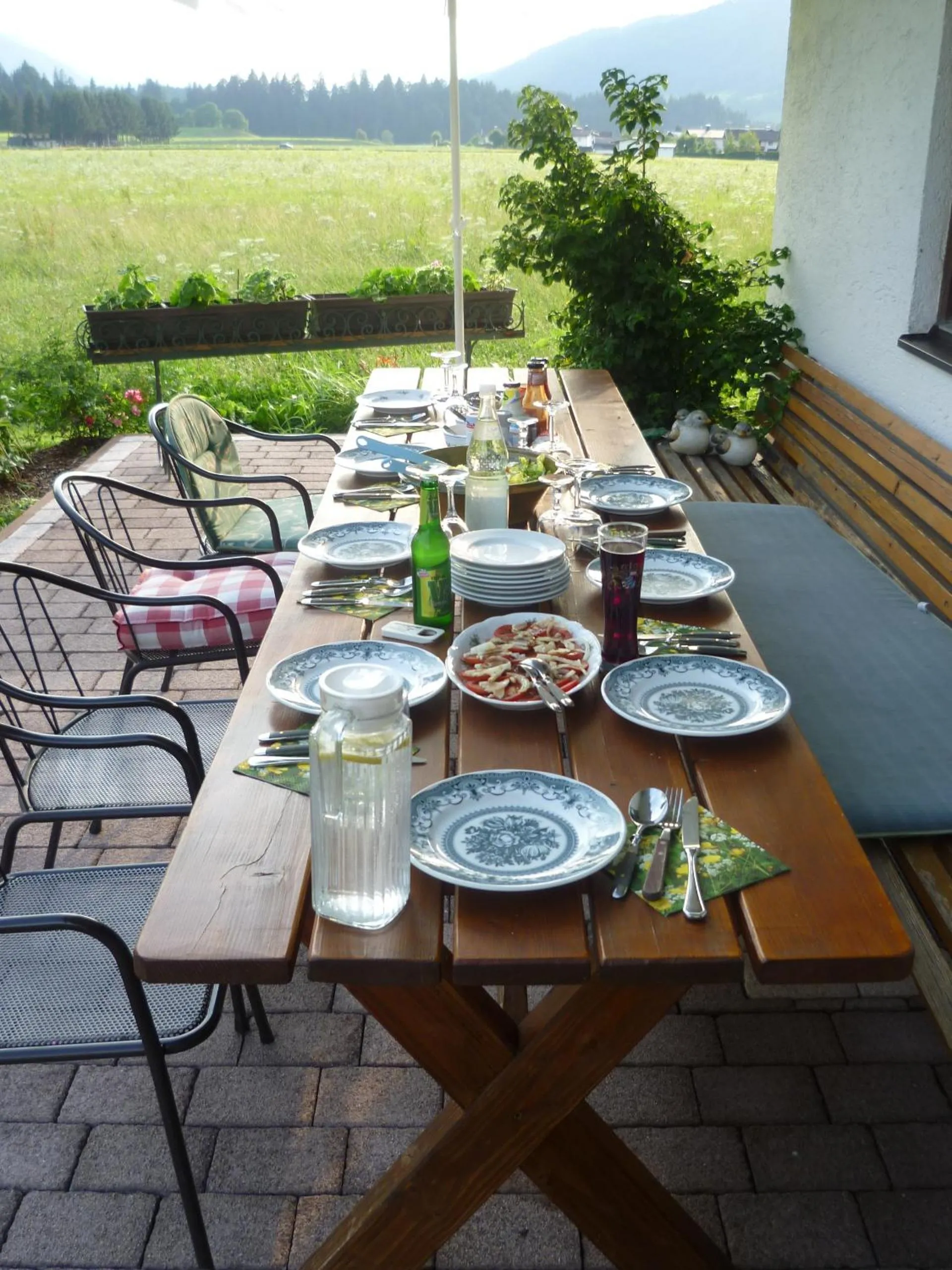 BBQ facilities in Landhaus Greiderer