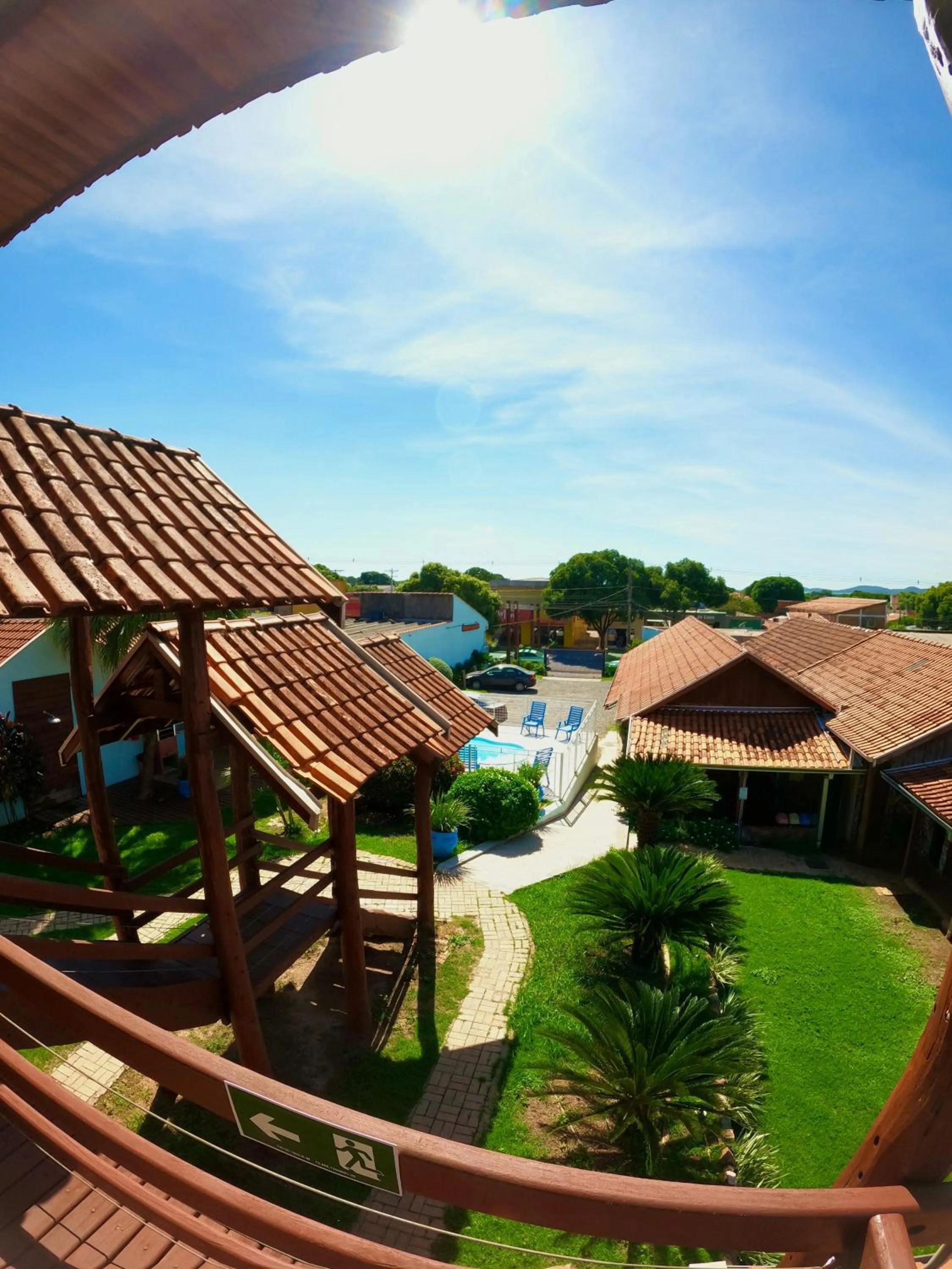 City view in Pousada Muito Bonito