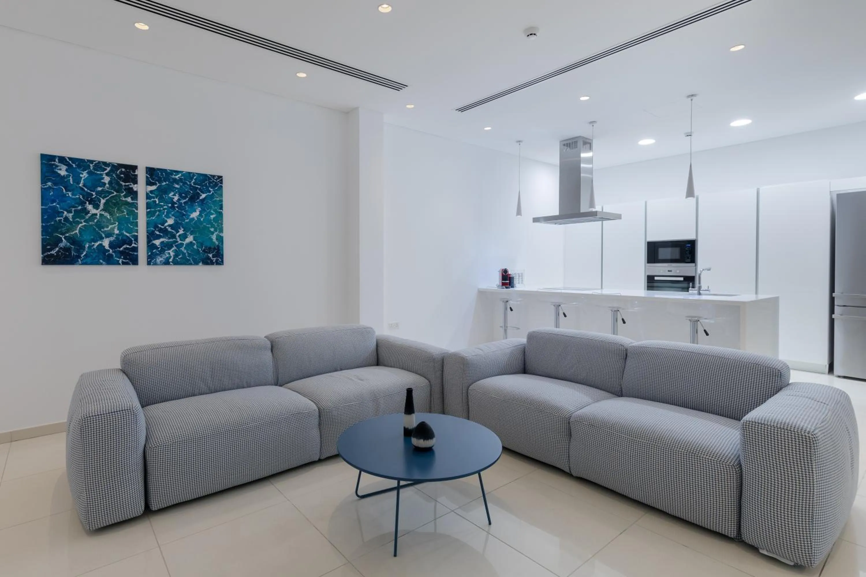 Kitchen or kitchenette in Vivo Mare Beachfront-Seaview Villas