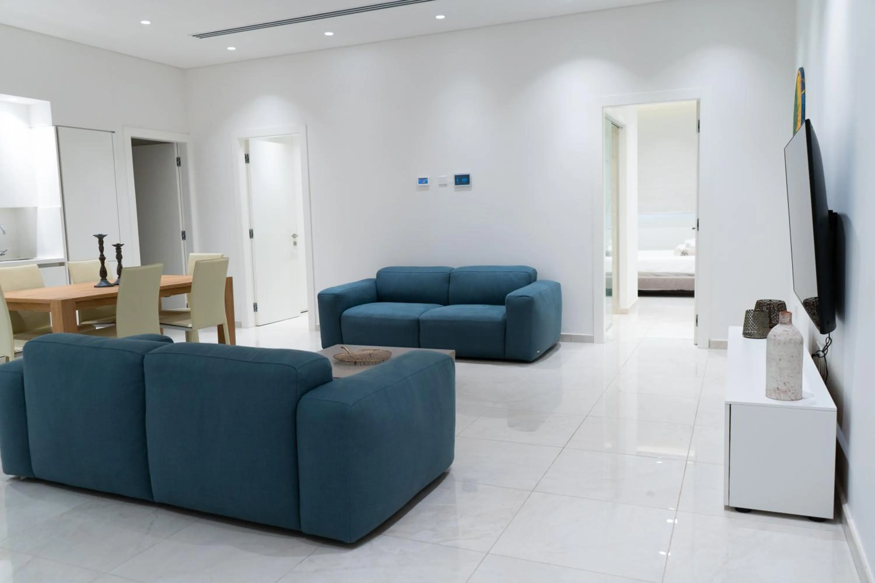 Seating area in Vivo Mare Beachfront-Seaview Villas