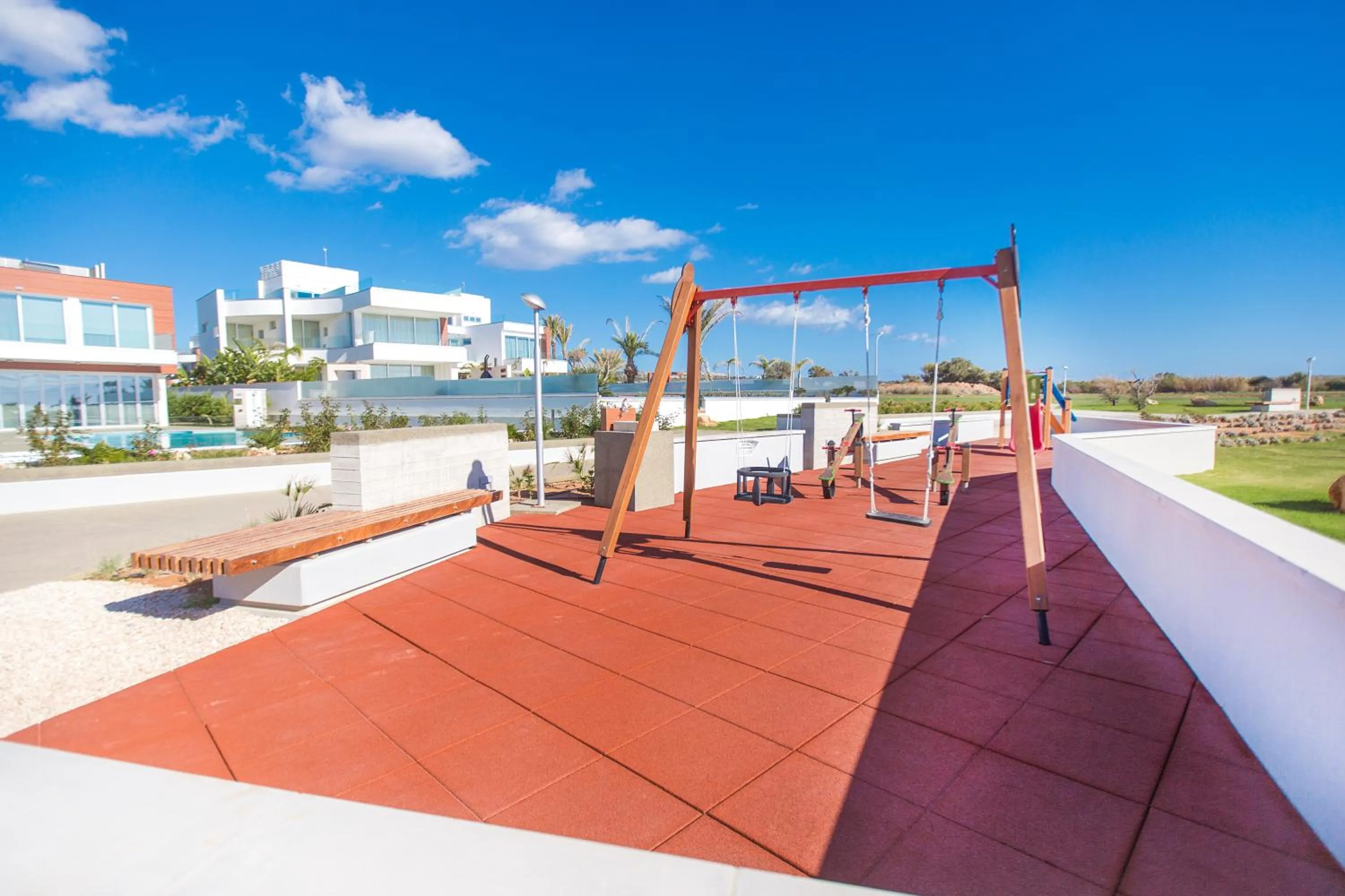 Children play ground in Vivo Mare Beachfront-Seaview Villas