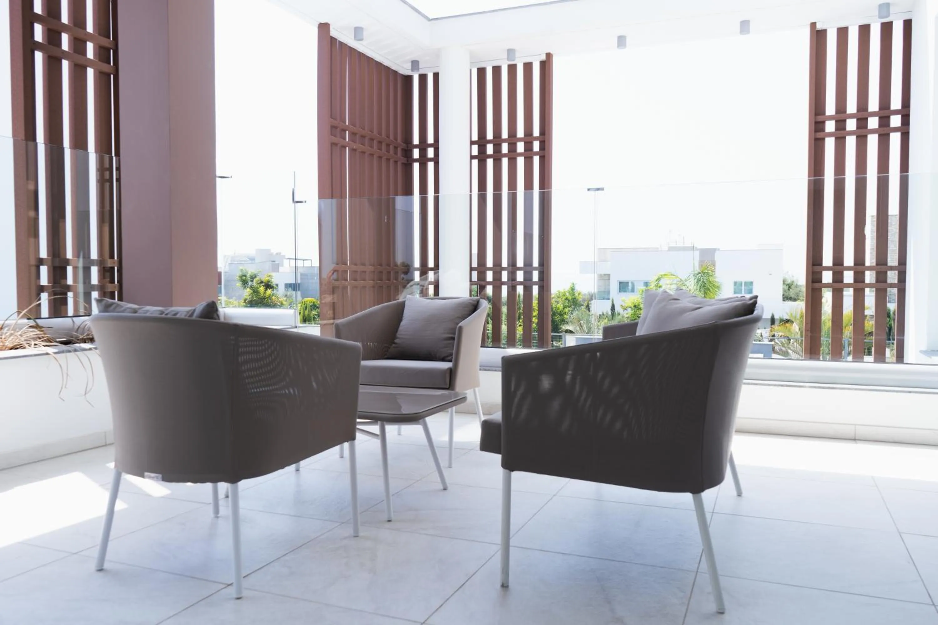 Balcony/Terrace in Vivo Mare Beachfront-Seaview Villas