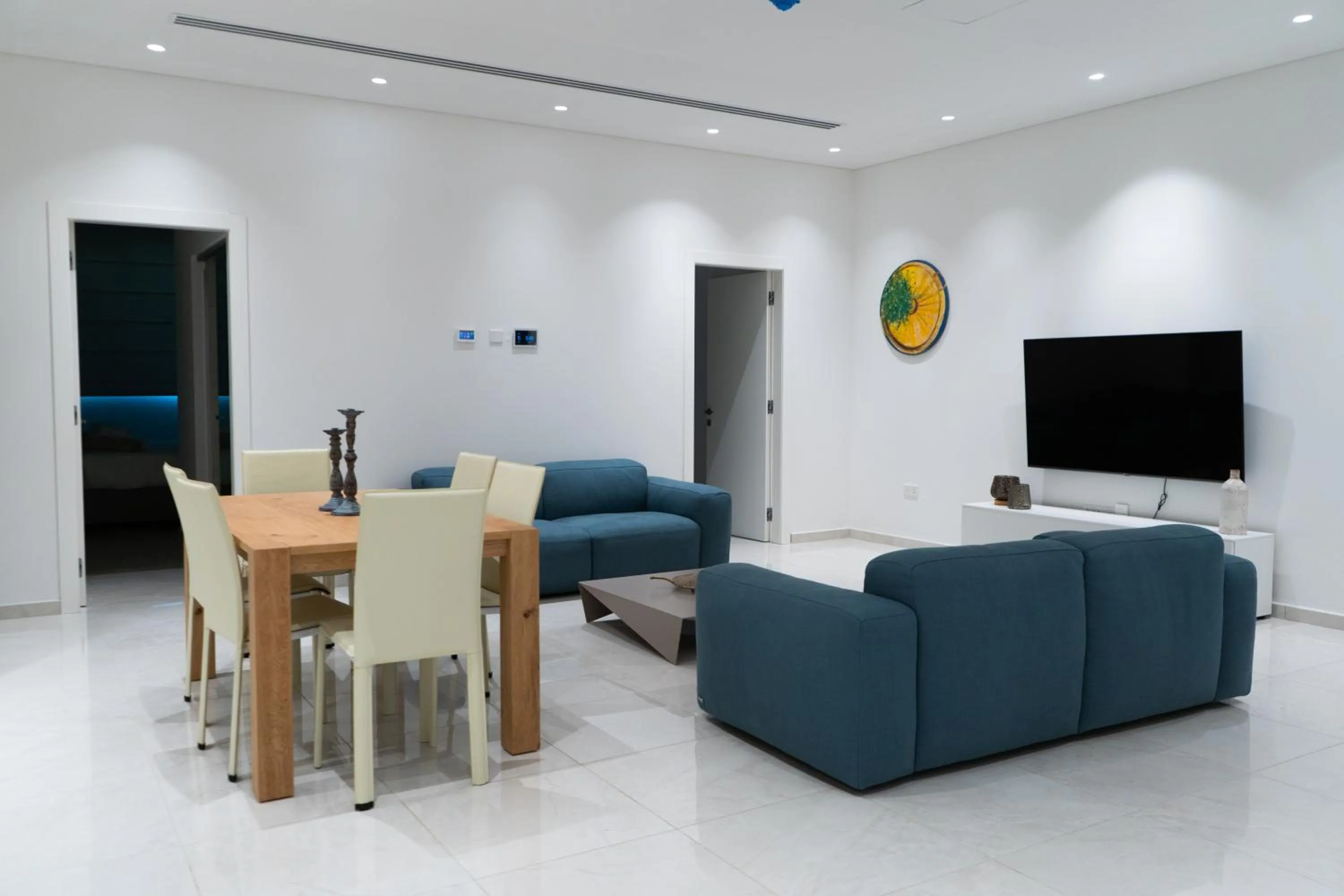 Seating area in Vivo Mare Beachfront-Seaview Villas