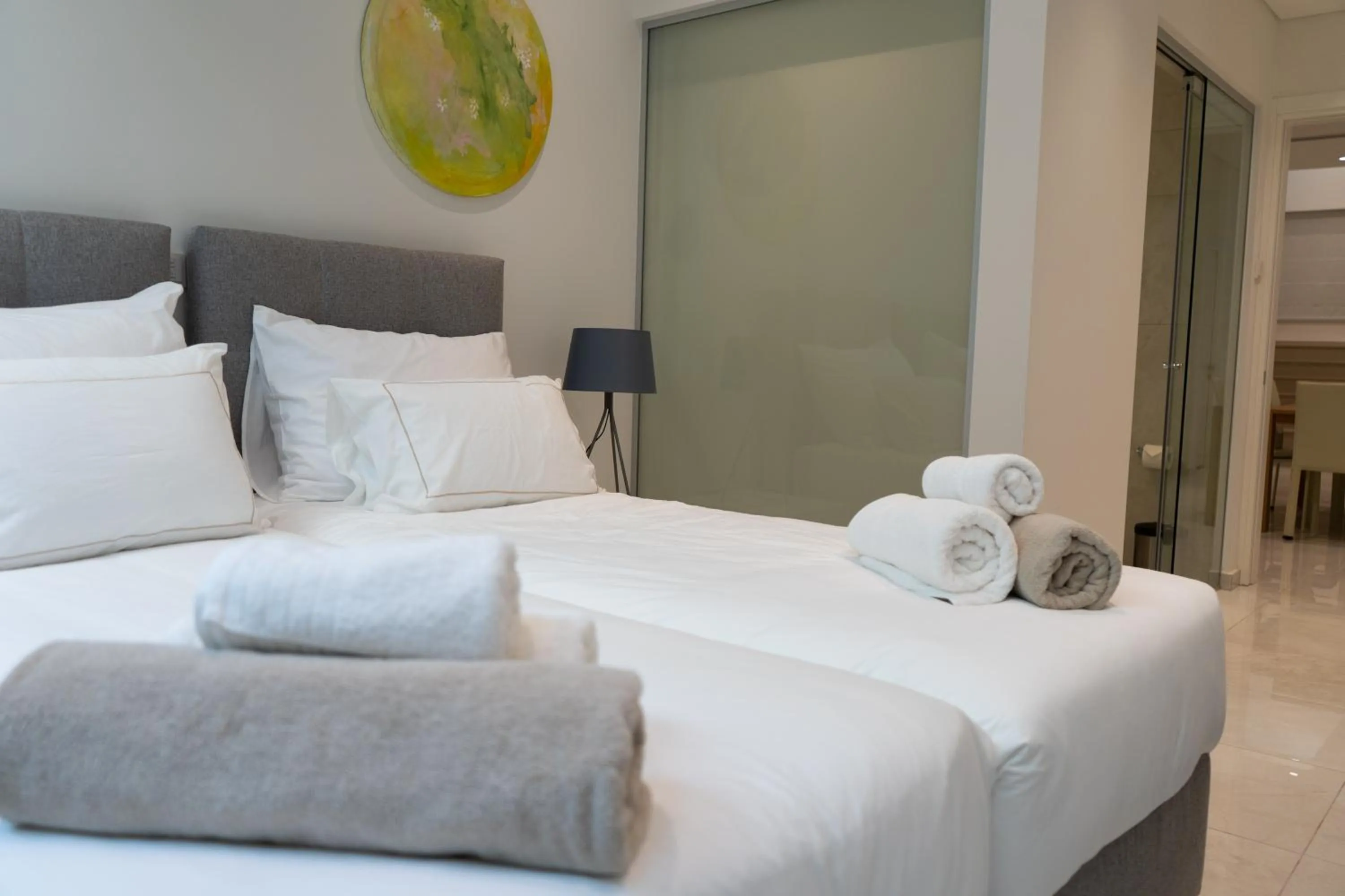 Bedroom, Bed in Vivo Mare Beachfront-Seaview Villas