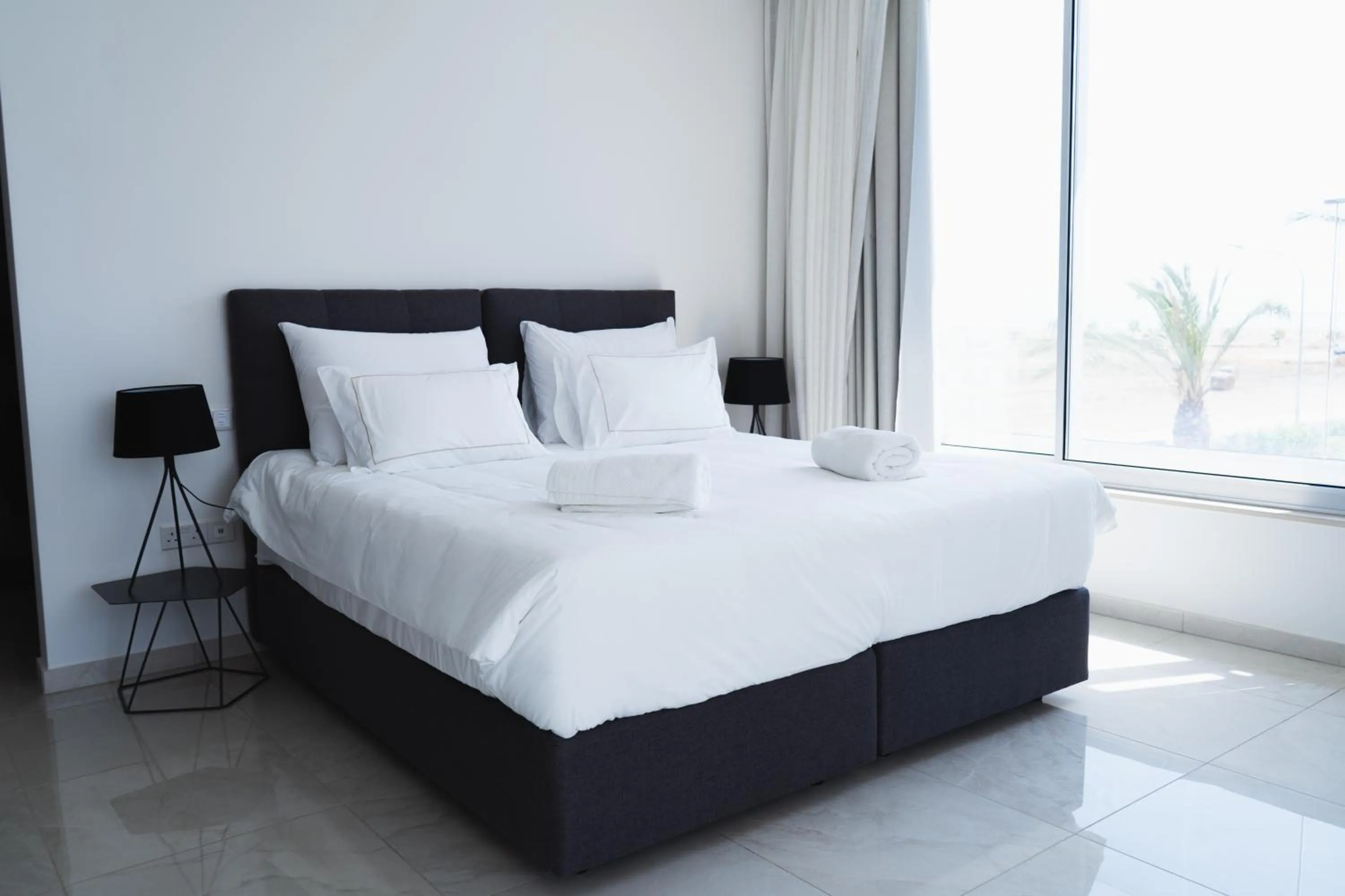 Bed in Vivo Mare Beachfront-Seaview Villas