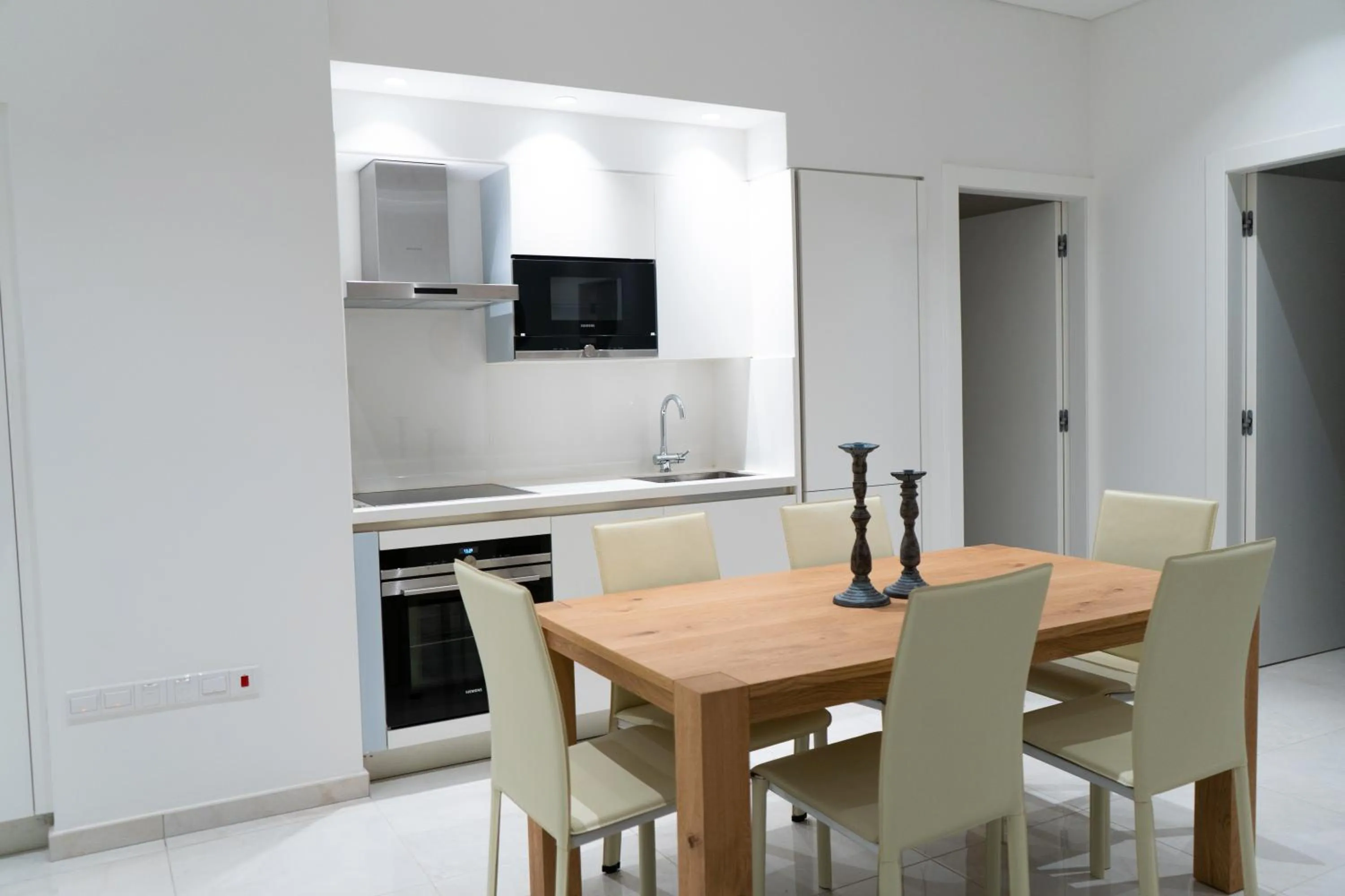 Kitchen or kitchenette in Vivo Mare Beachfront-Seaview Villas