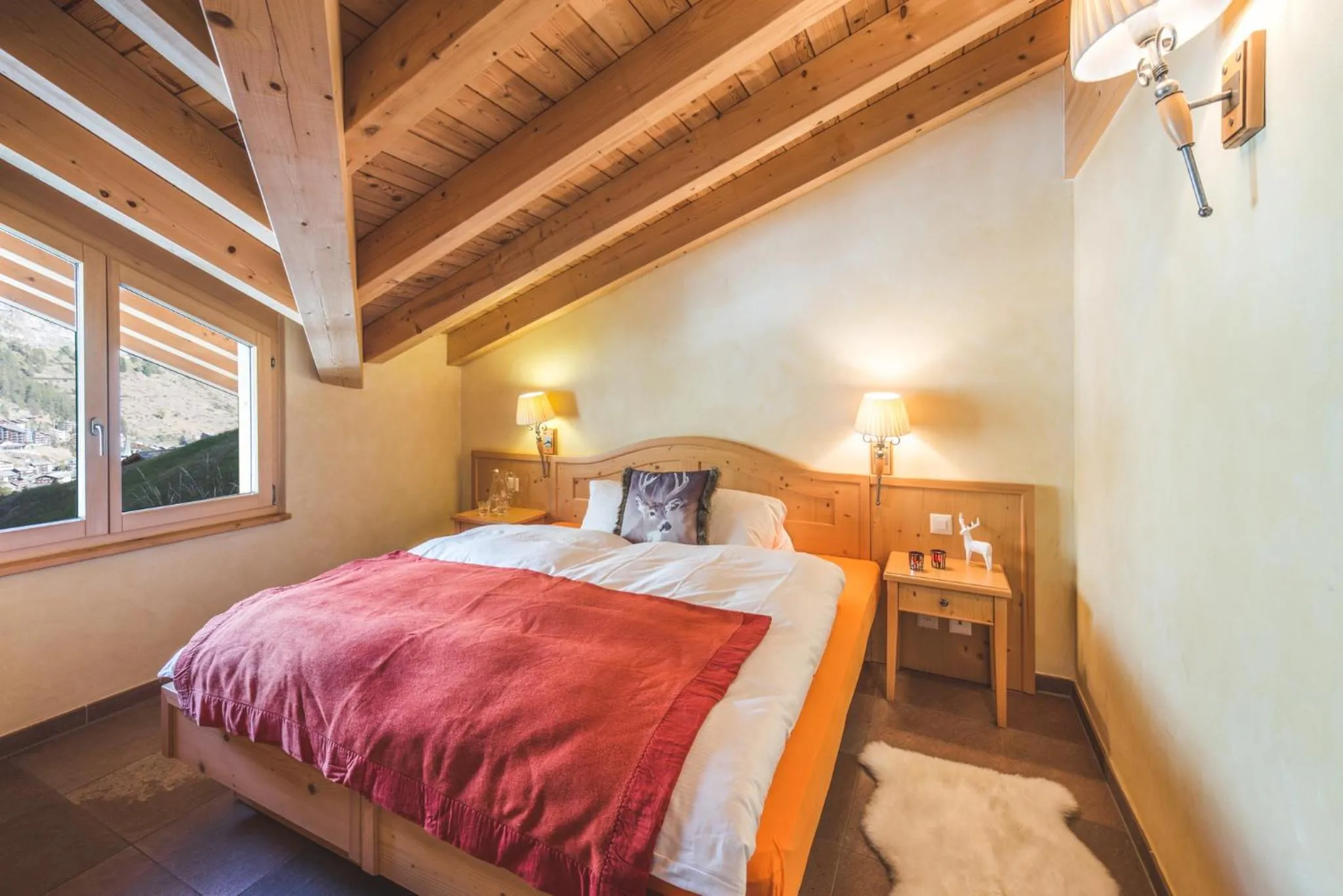 Photo of the whole room, Bed in Apartment Alpharmonie