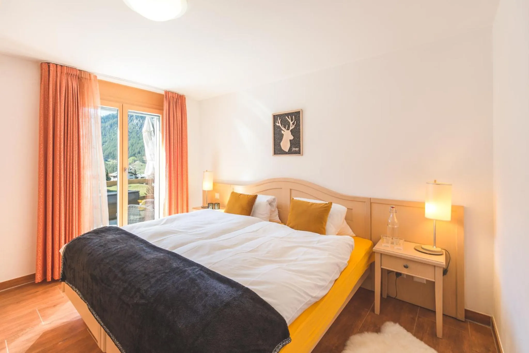 Photo of the whole room, Bed in Apartment Alpharmonie