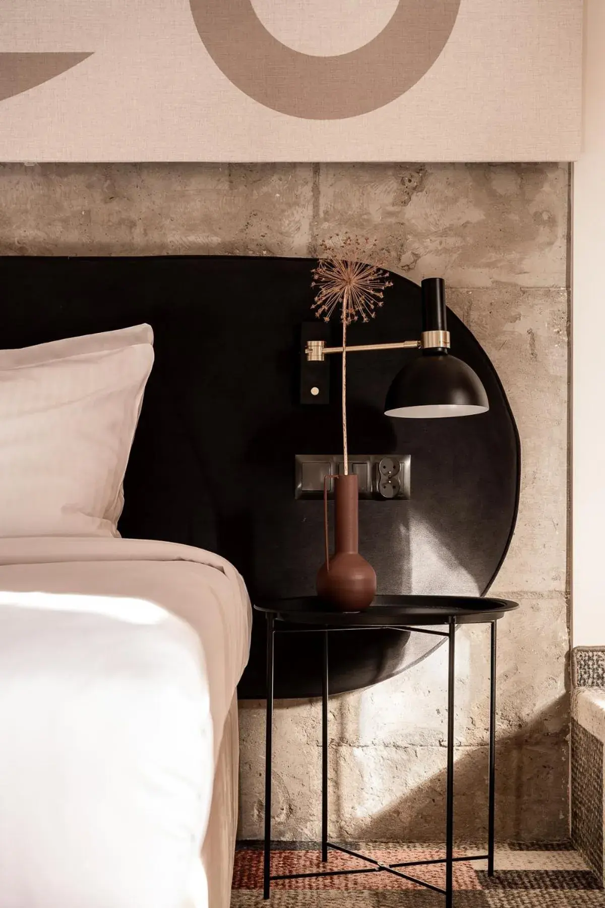 Decorative detail, Bed in Forest Hotel Decorative detail, Bed in Forest Hotel