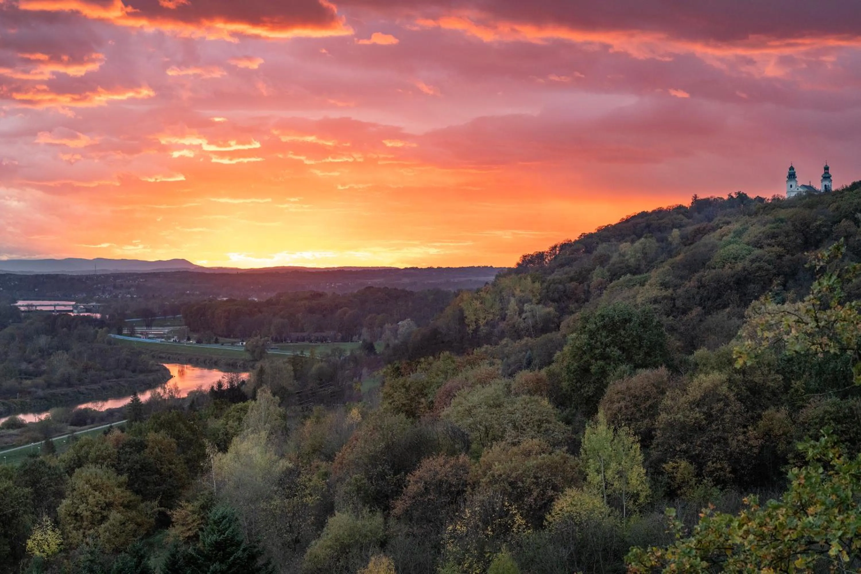 Bird's eye view in Forest Hotel