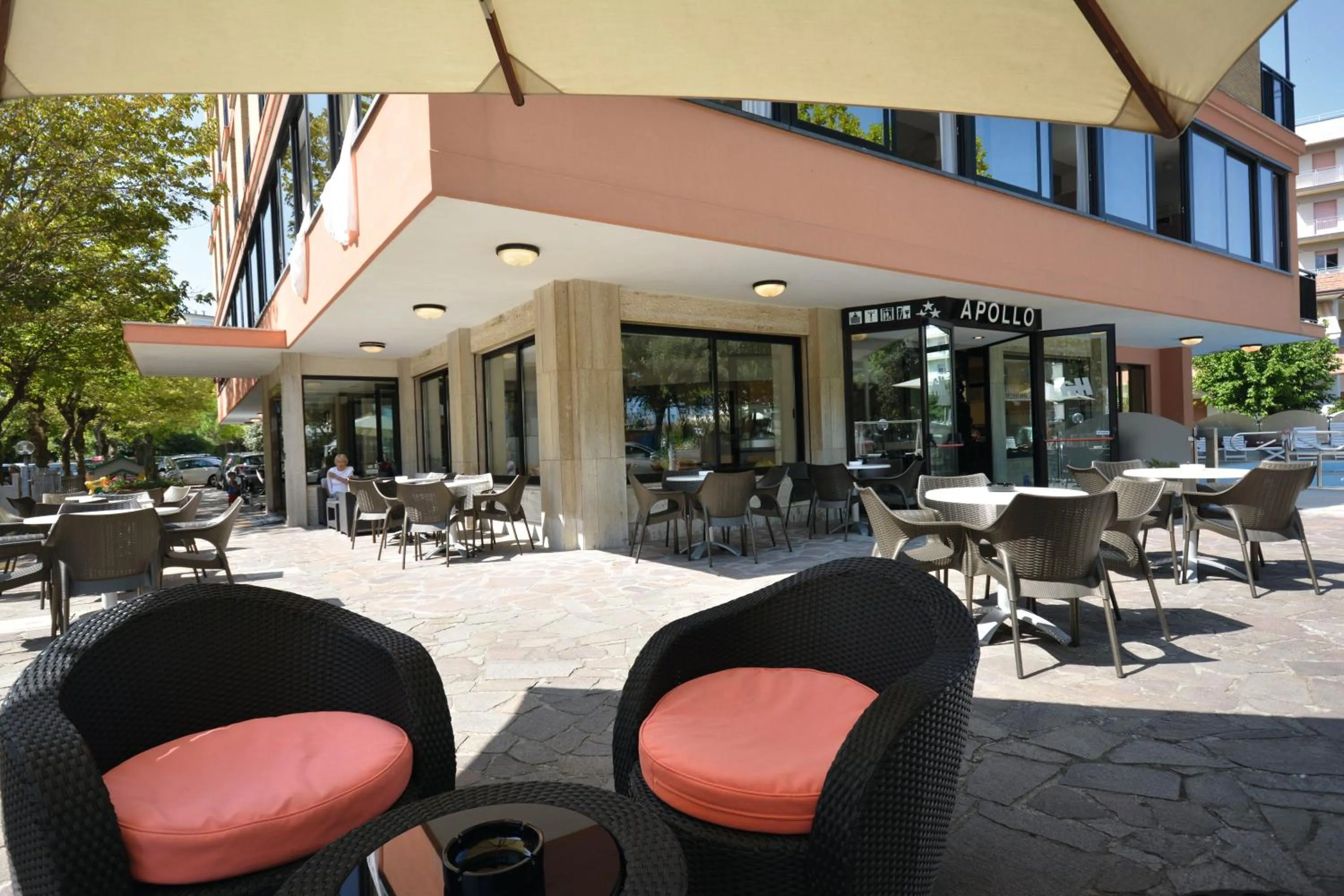 Balcony/Terrace in Hotel Apollo